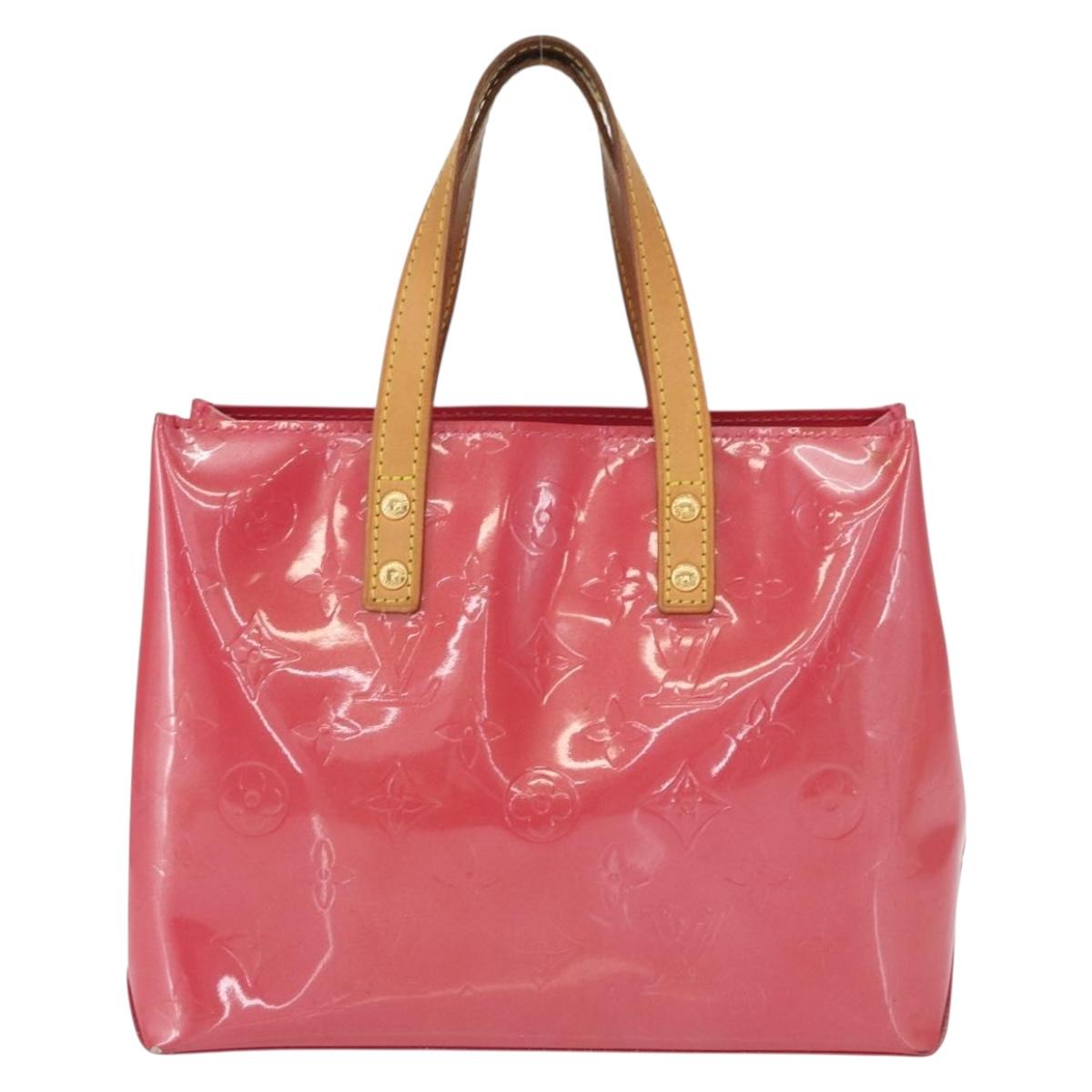 LOUIS VUITTON Monogram Vernis Reade PM Hand Bag Fran Boise M9132F LV Auth 163180