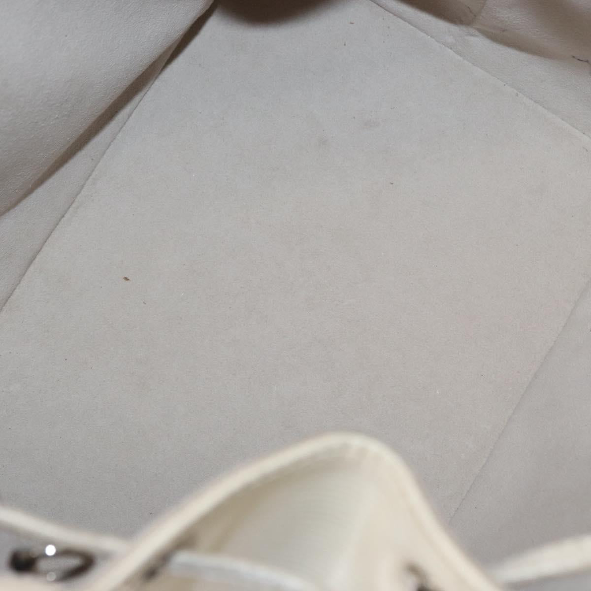 LOUIS VUITTON Epi Petit Noe Shoulder Bag White Yvoire M4084J LV Auth 163189