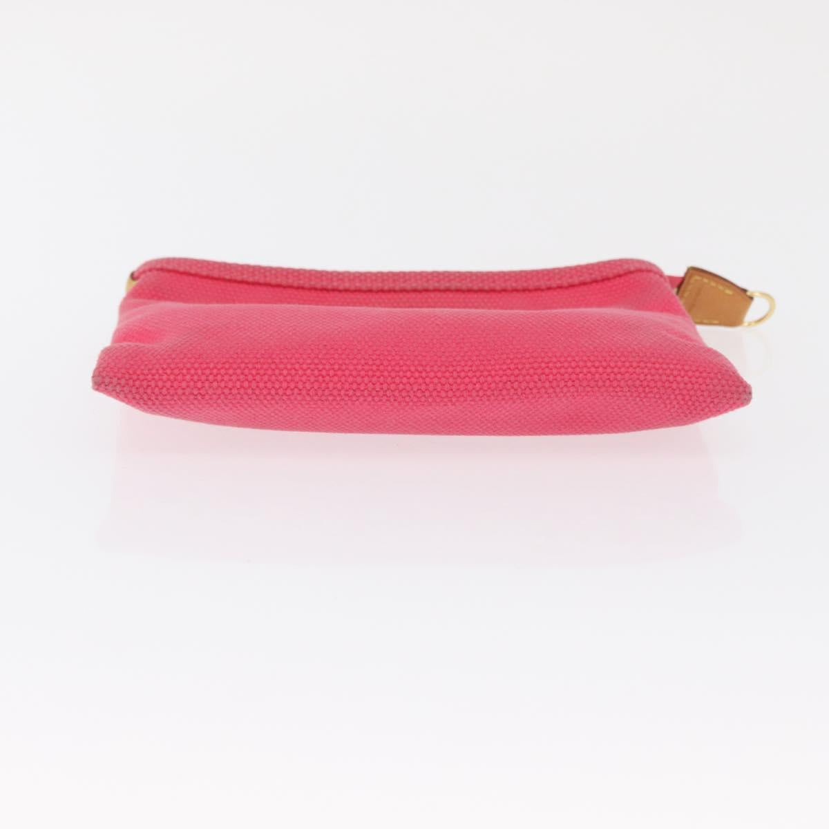 LOUIS VUITTON Antigua Pochette Plat GM Clutch Bag Pink M40065 LV Auth 163197