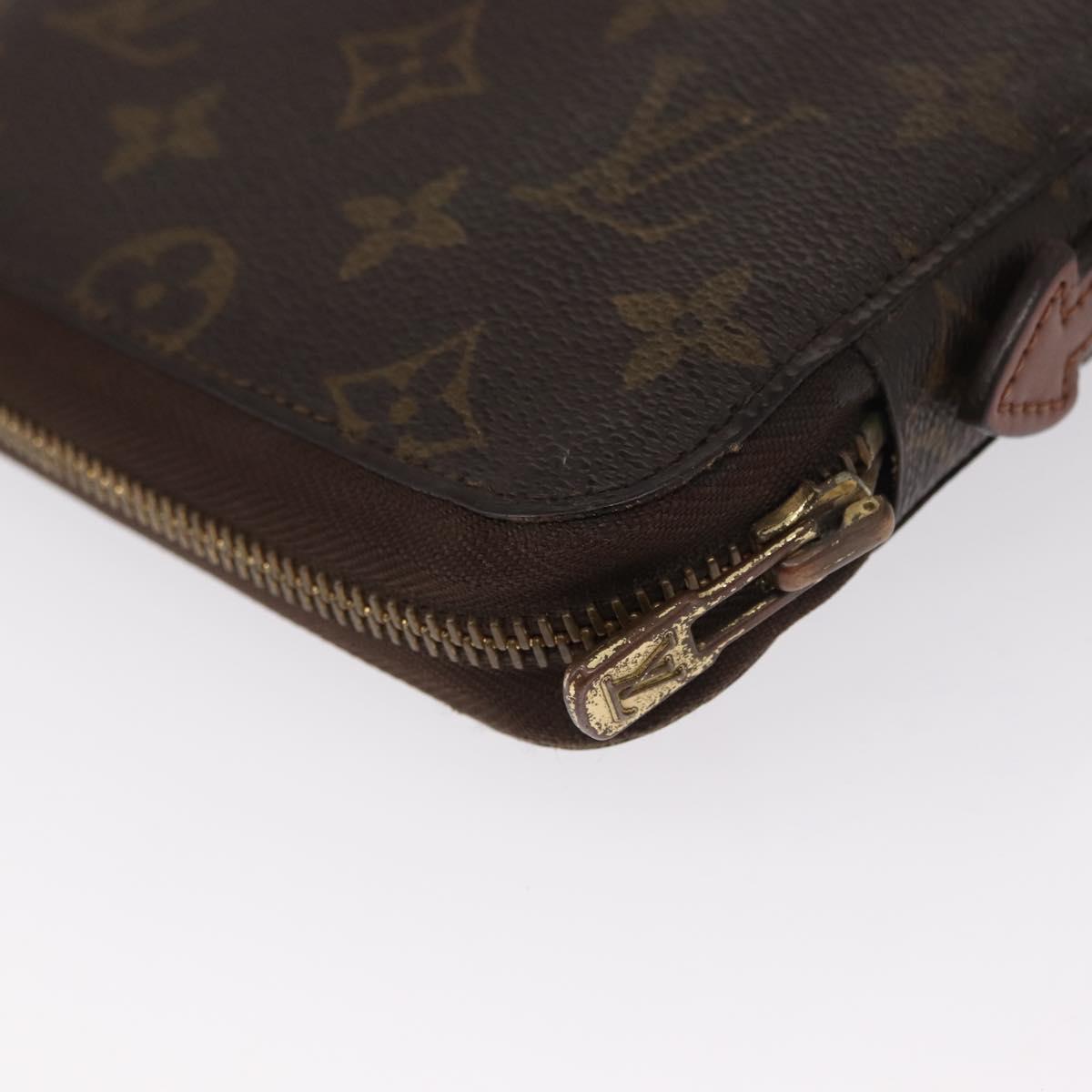 LOUIS VUITTON Monogram Poche Escapade Travel Case M60113 LV Auth 163201