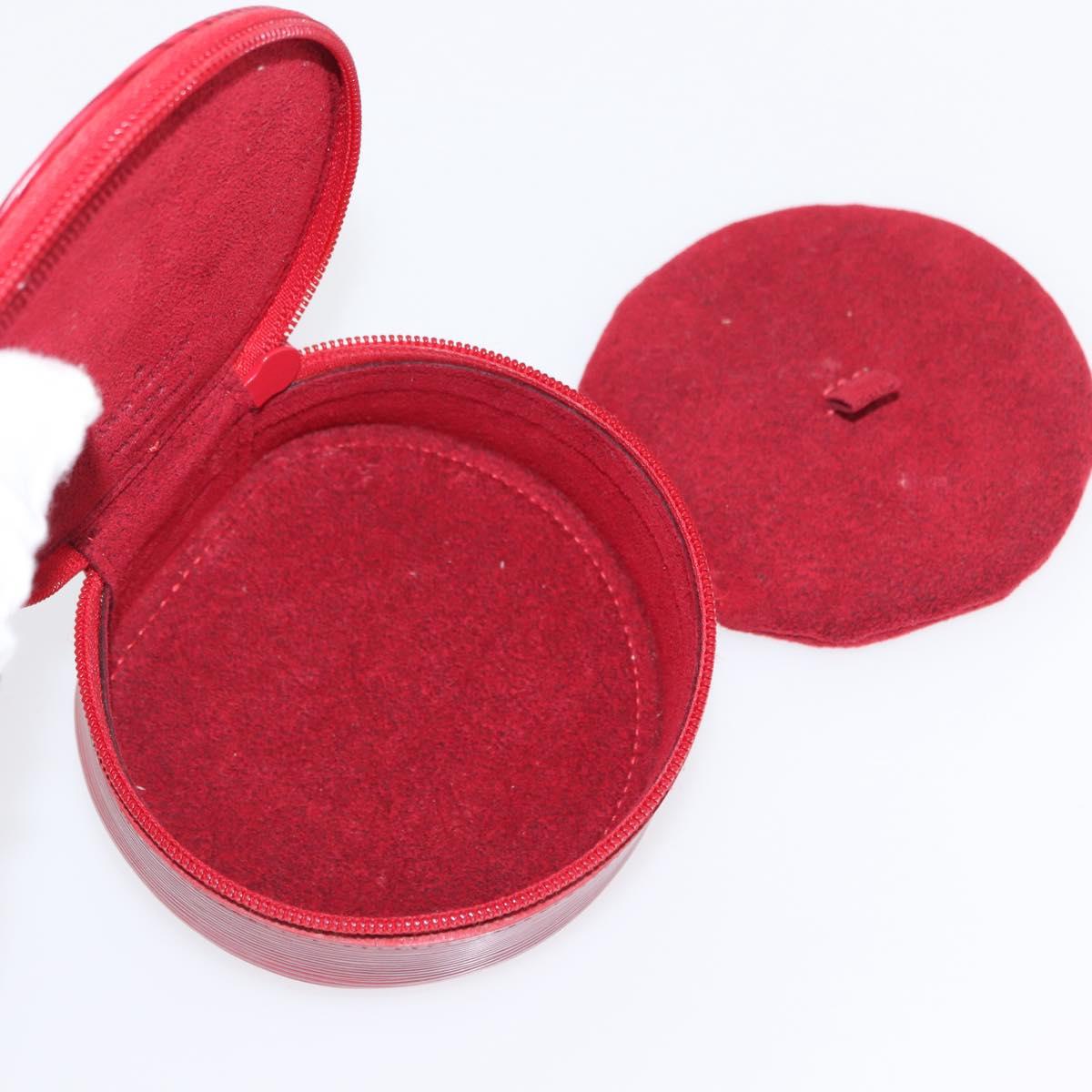 LOUIS VUITTON Epi Ecrin Bijoux 10 Jewelry Box Red M48217 LV Auth 163207