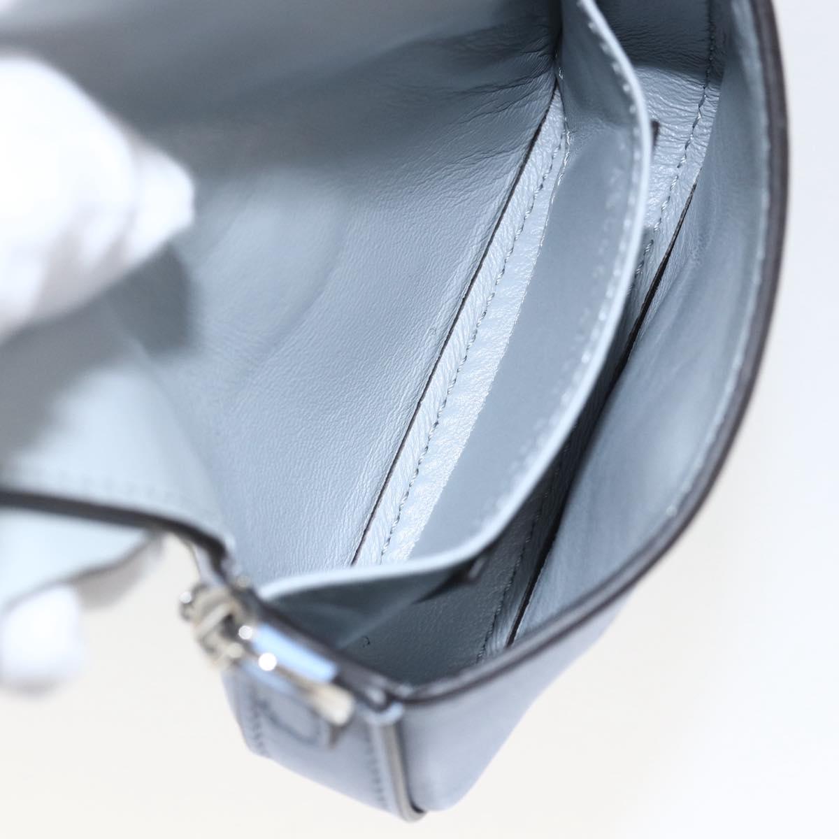 FENDI POKÉMON Dratini Nano Bucket Chain Shoulder Pouch Light Blue Auth 163214SM