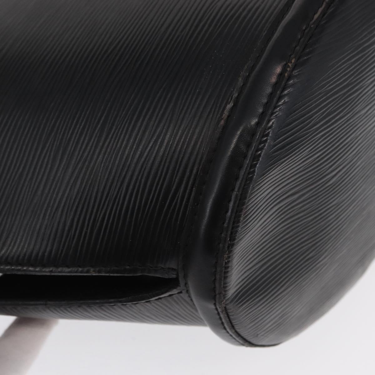 LOUIS VUITTON Epi Saint Jacques Shoulder Bag Black M52262 LV Auth 163244