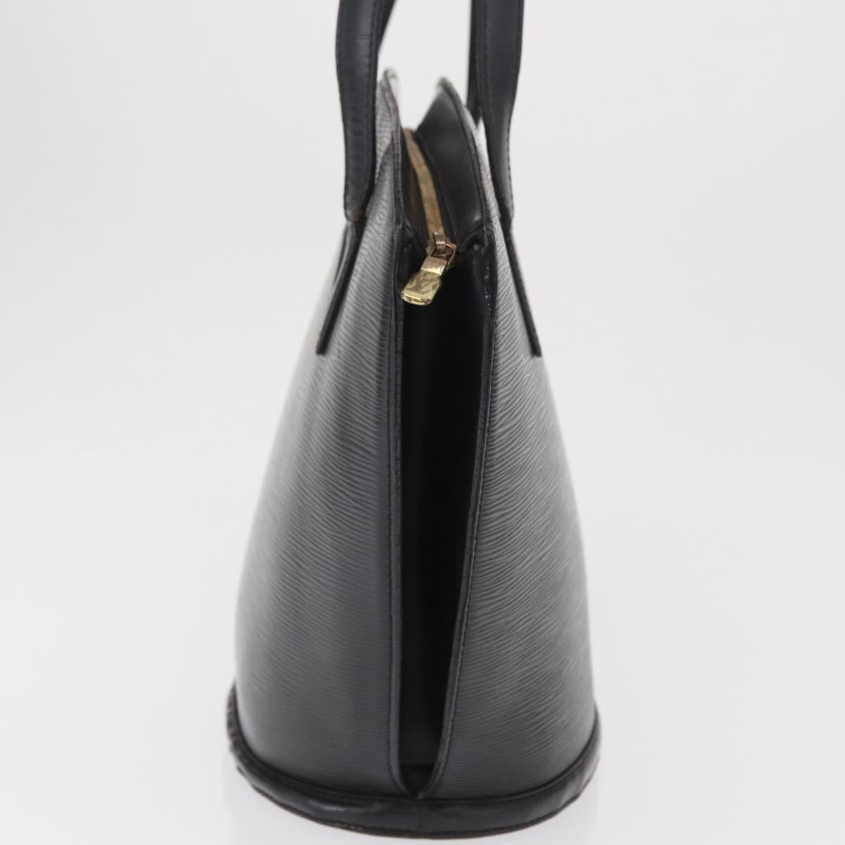 LOUIS VUITTON Epi Saint Jacques Shoulder Bag Black M52262 LV Auth 163244