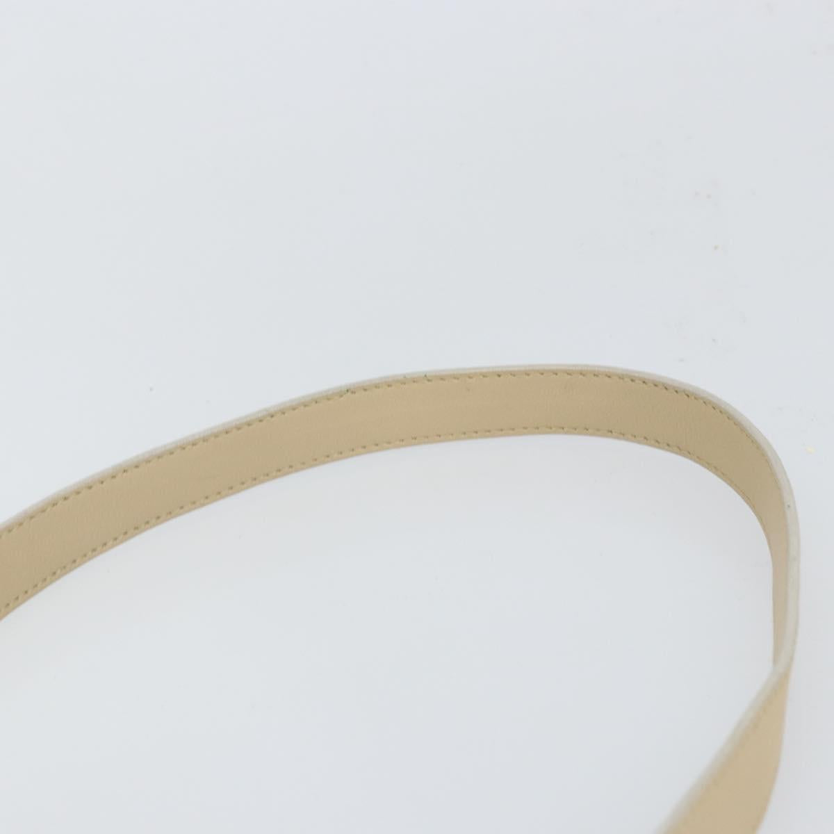 GUCCI Bamboo Hand Bag Leather 2way Ivory Gold 000 1364 0316 Auth 163255