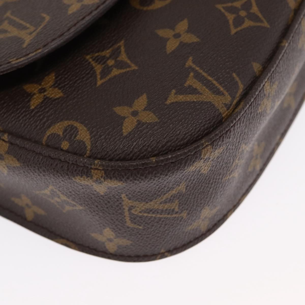 LOUIS VUITTON Monogram Saint Cloud GM Shoulder Bag M51242 LV Auth 163261