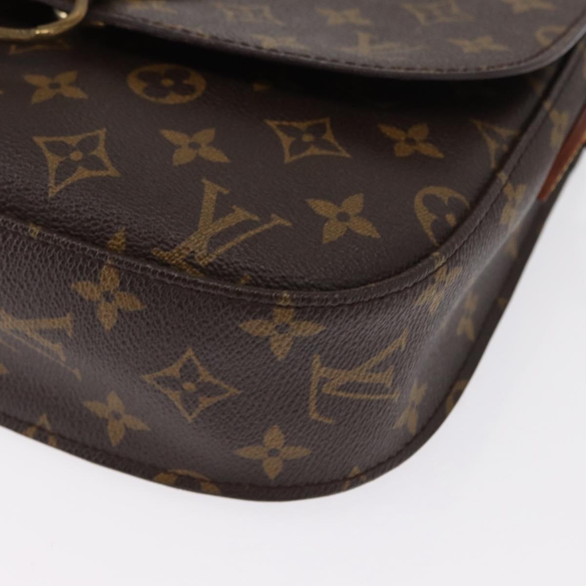 LOUIS VUITTON Monogram Saint Cloud GM Shoulder Bag M51242 LV Auth 163261