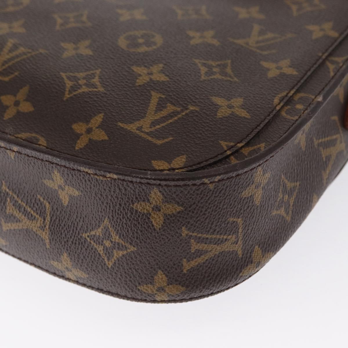 LOUIS VUITTON Monogram Saint Cloud GM Shoulder Bag M51242 LV Auth 163261