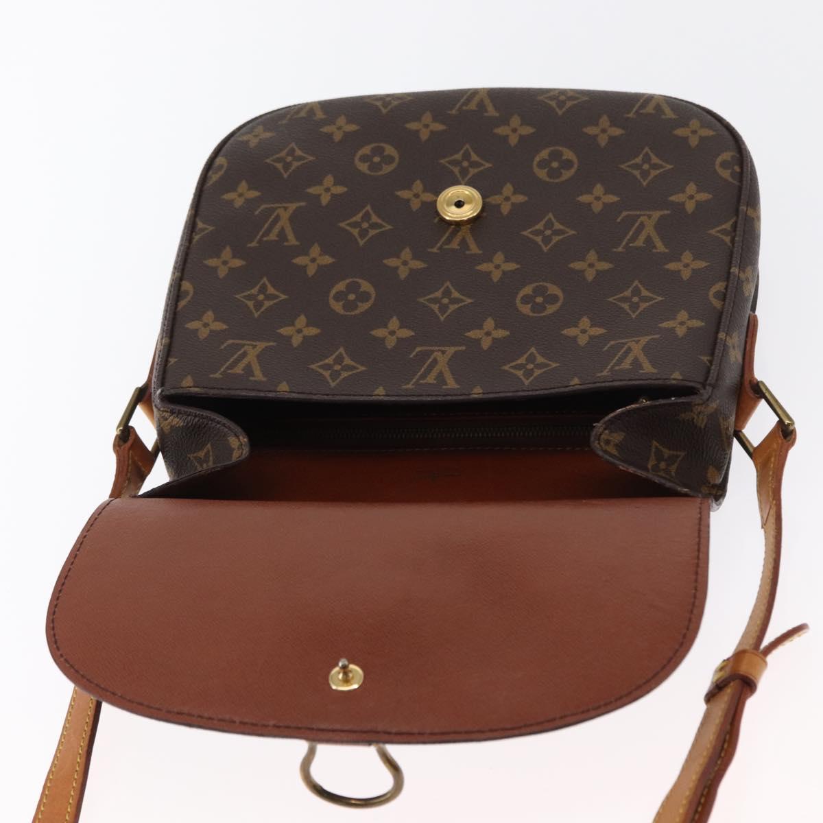 LOUIS VUITTON Monogram Saint Cloud GM Shoulder Bag M51242 LV Auth 163261