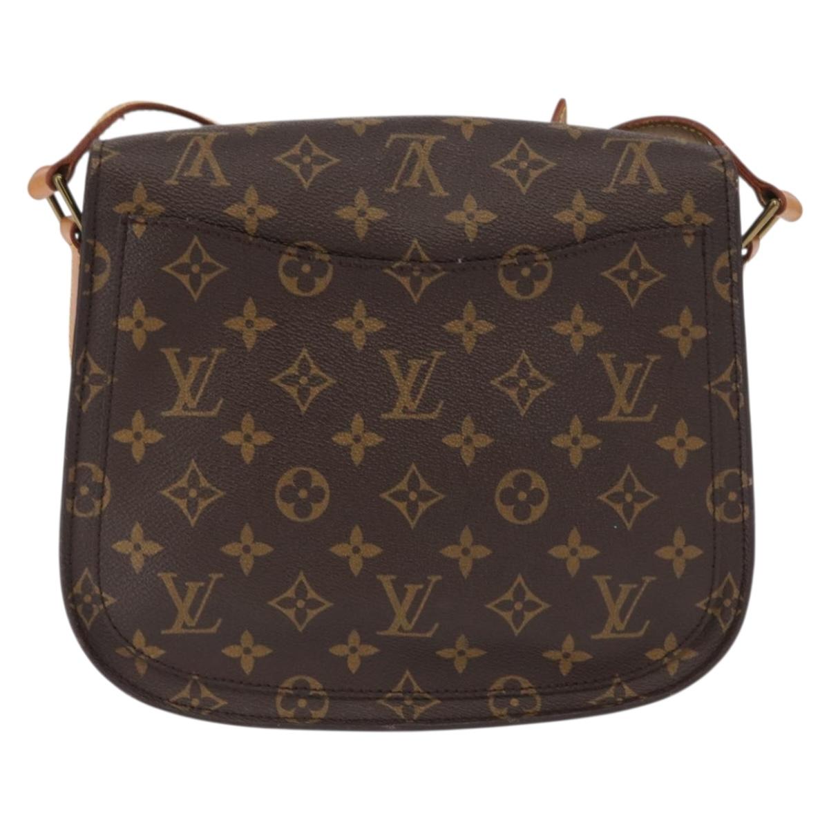 LOUIS VUITTON Monogram Saint Cloud GM Shoulder Bag M51242 LV Auth 163261