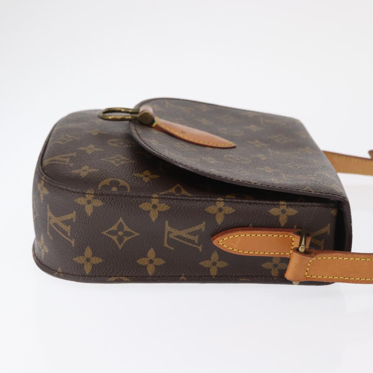 LOUIS VUITTON Monogram Saint Cloud GM Shoulder Bag M51242 LV Auth 163261