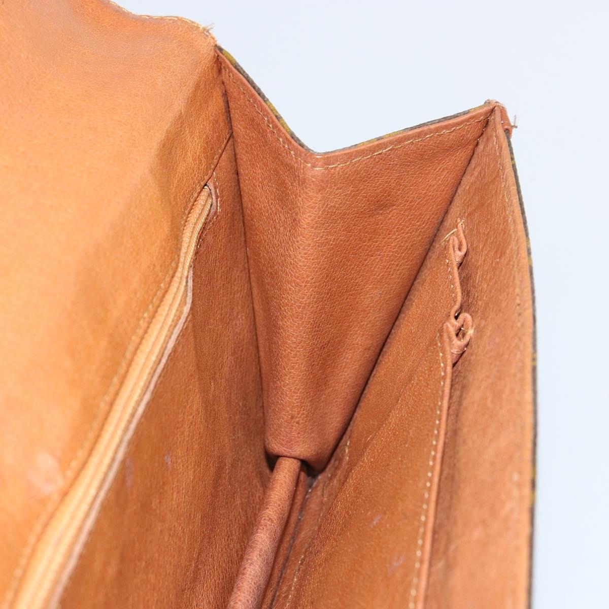LOUIS VUITTON Monogram Pochette Dam GM Clutch Bag M51810 LV Auth 163287