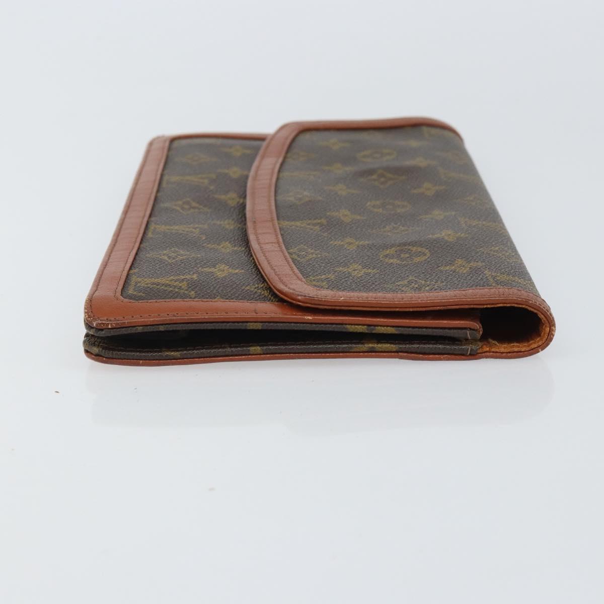 LOUIS VUITTON Monogram Pochette Dam GM Clutch Bag M51810 LV Auth 163287