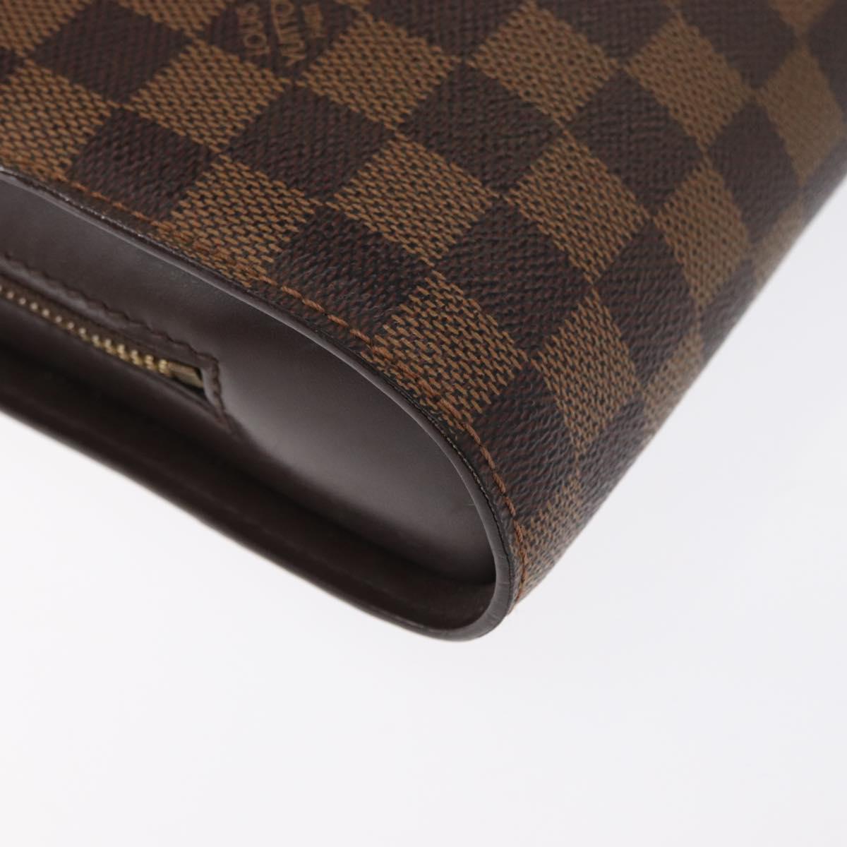 LOUIS VUITTON Damier Ebene Saint Louis Clutch Bag N51993 LV Auth 163301