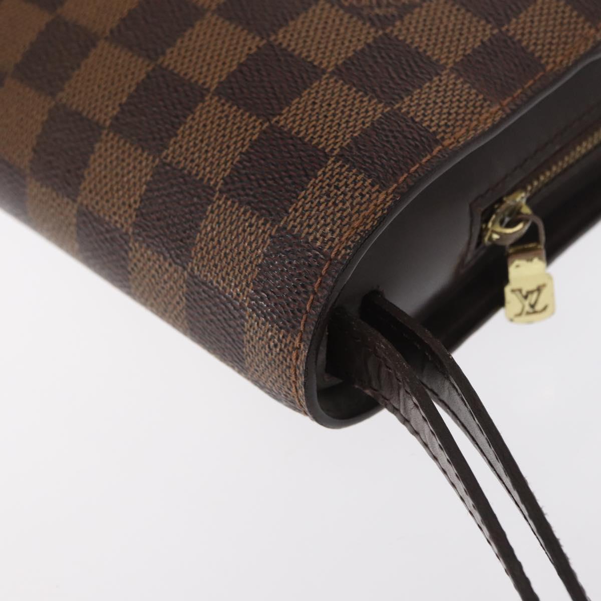 LOUIS VUITTON Damier Ebene Saint Louis Clutch Bag N51993 LV Auth 163301
