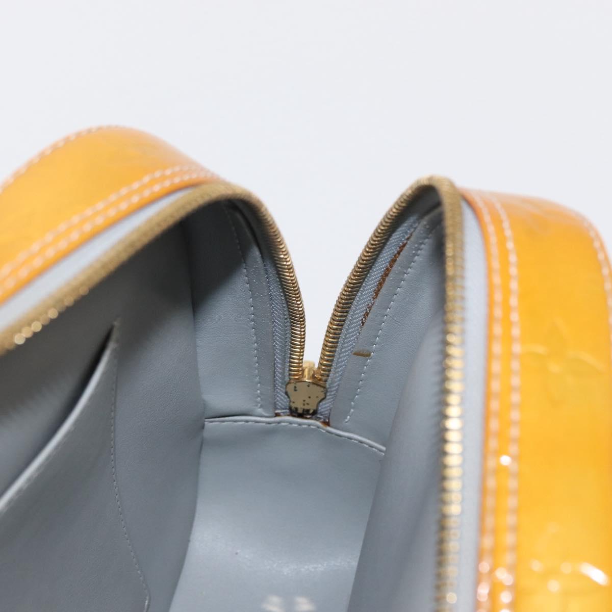 LOUIS VUITTON Monogram Vernis Marley Backpack Gris M91038 LV Auth 163313
