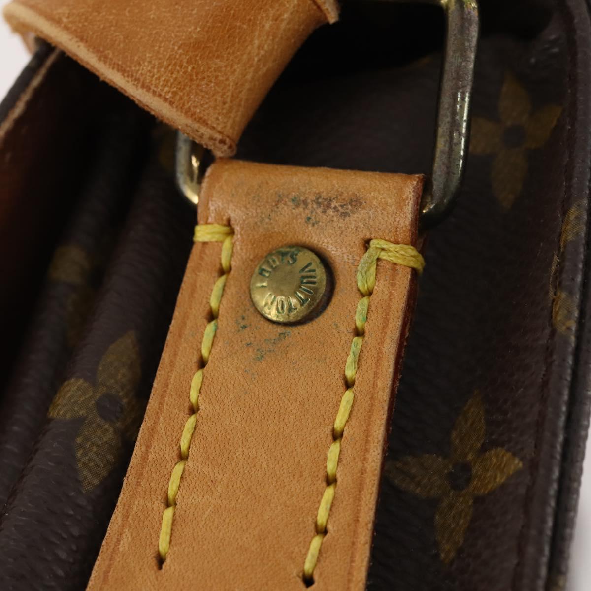 LOUIS VUITTON Monogram Cartouchiere MM Shoulder Bag M51253 LV Auth 163323