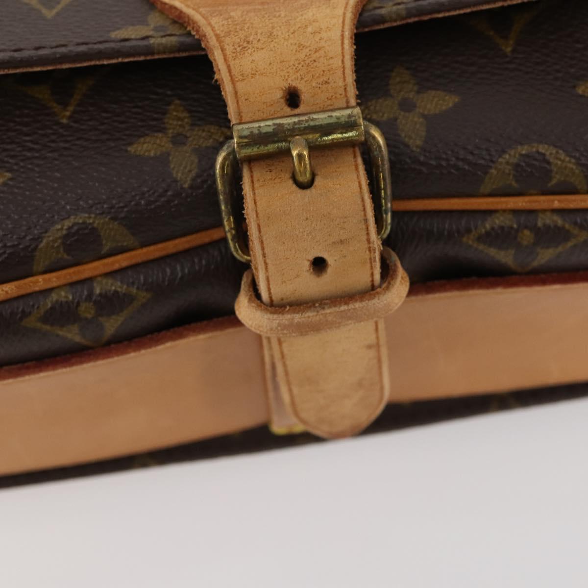 LOUIS VUITTON Monogram Cartouchiere MM Shoulder Bag M51253 LV Auth 163323