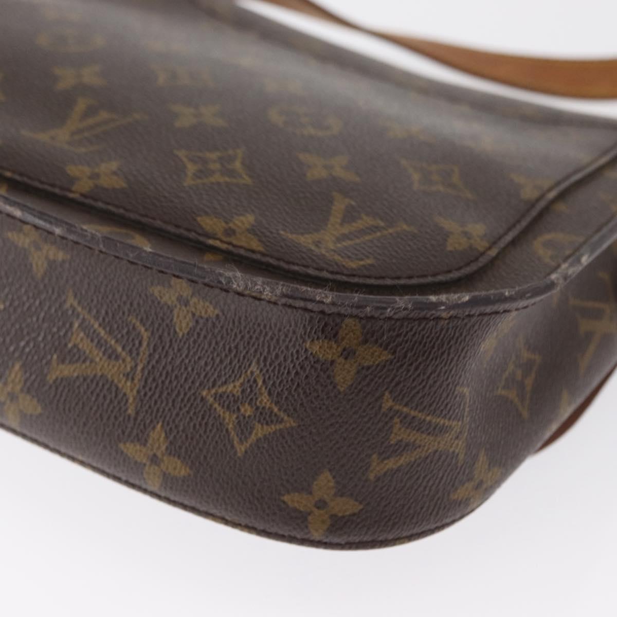 LOUIS VUITTON Monogram Saint Cloud GM Shoulder Bag M51242 LV Auth 163324