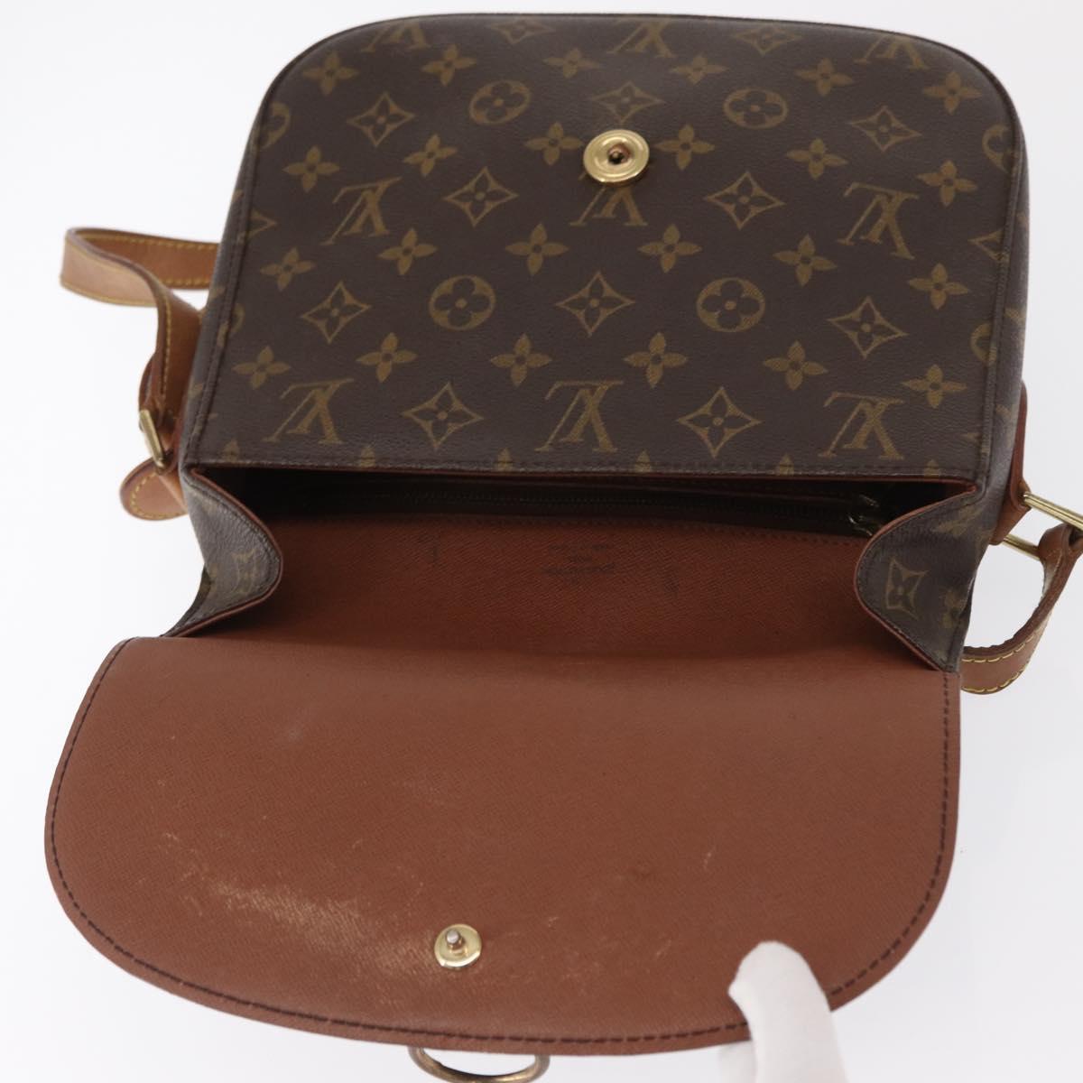 LOUIS VUITTON Monogram Saint Cloud GM Shoulder Bag M51242 LV Auth 163324
