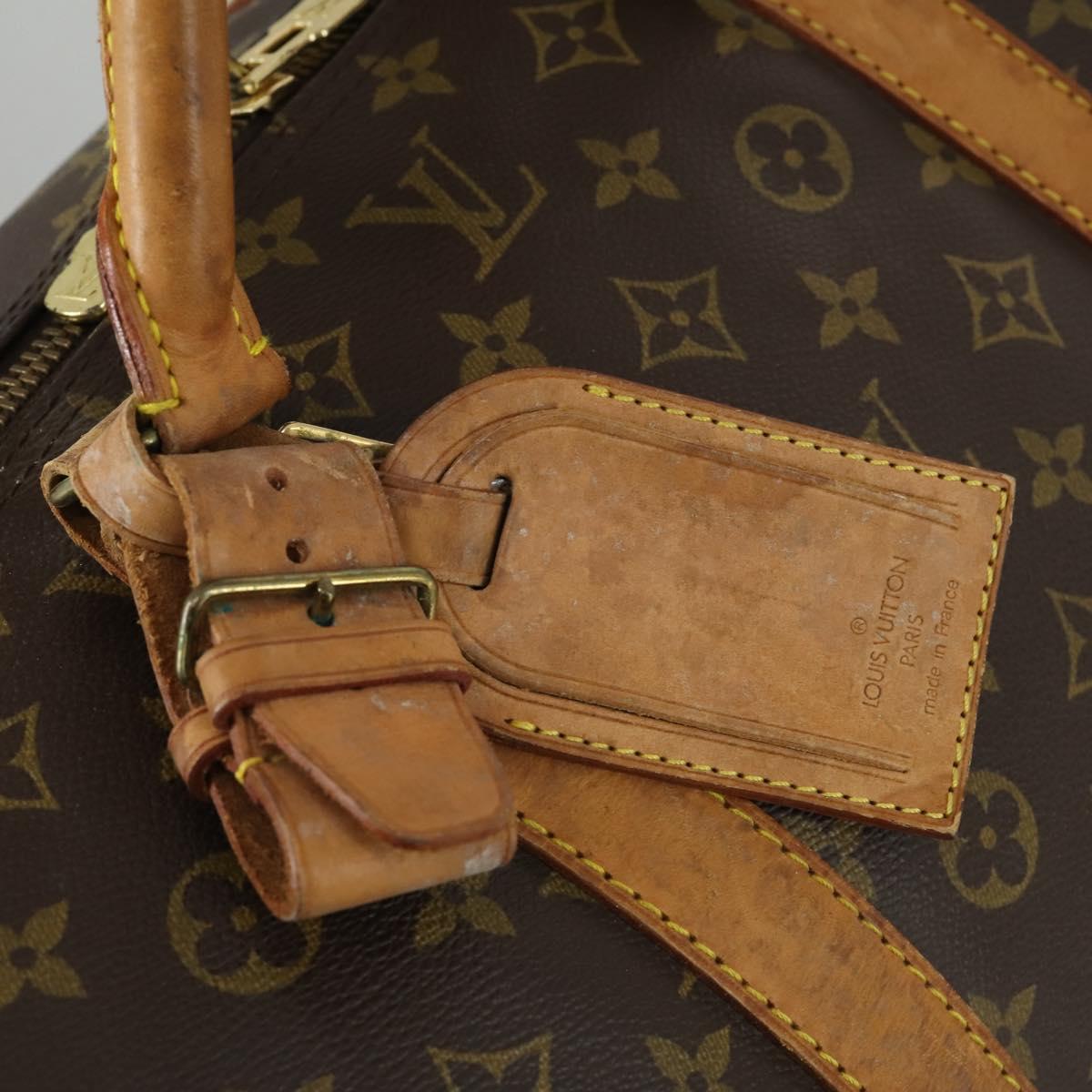 LOUIS VUITTON Monogram Keepall Bandouliere 60 Boston Bag M41412 LV Auth 163338