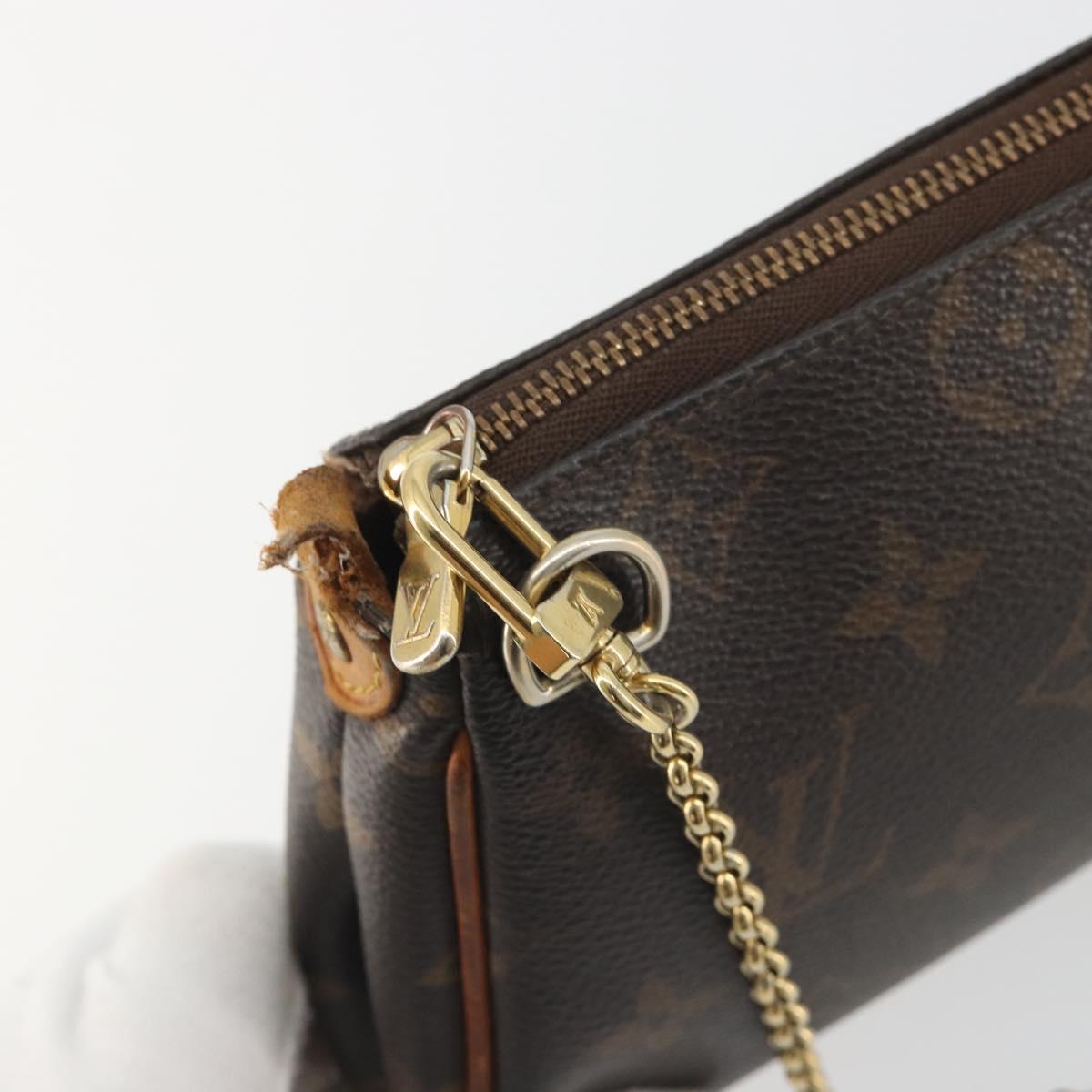 LOUIS VUITTON Monogram Eva Shoulder Bag M95567 LV Auth 163344