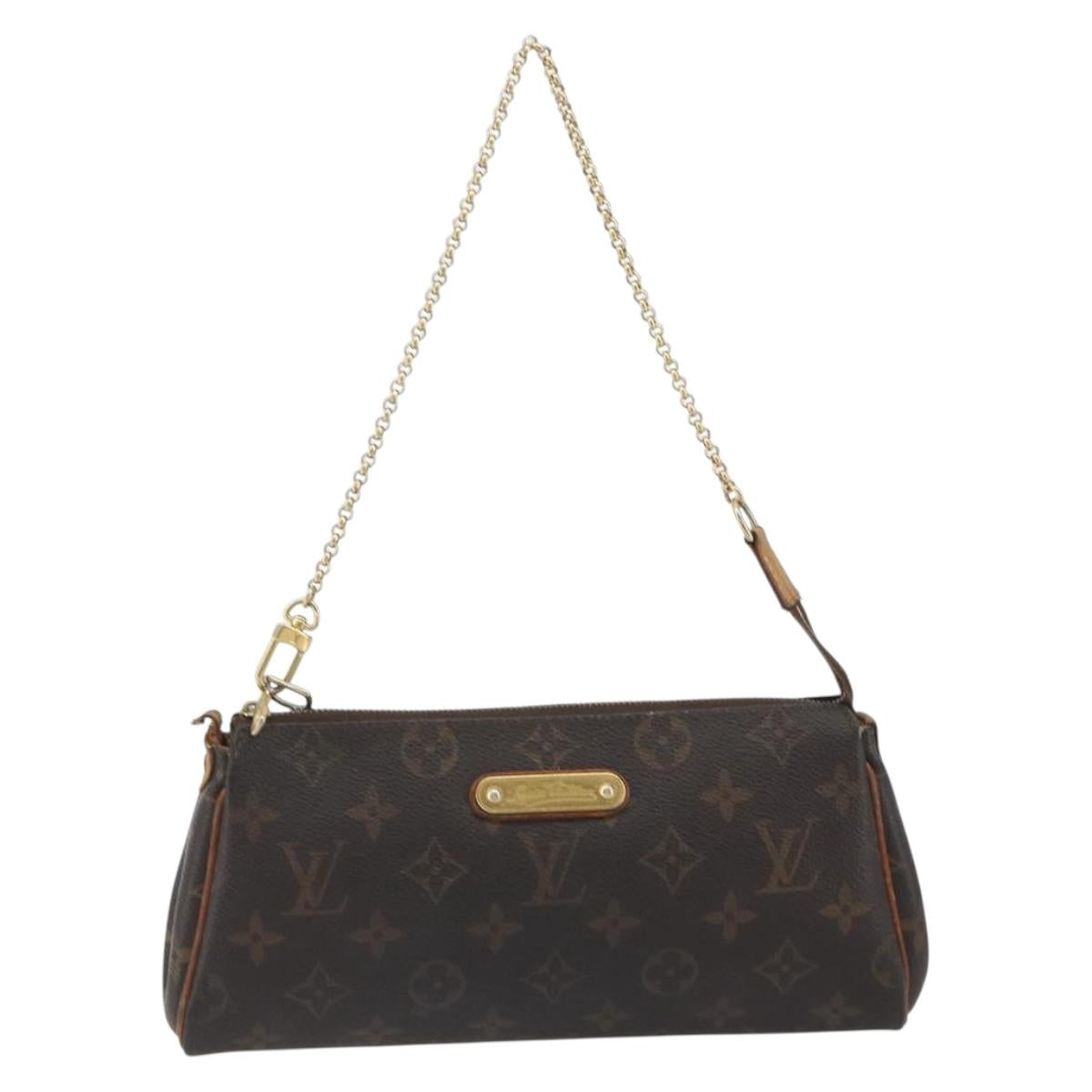 LOUIS VUITTON Monogram Eva Shoulder Bag M95567 LV Auth 163344