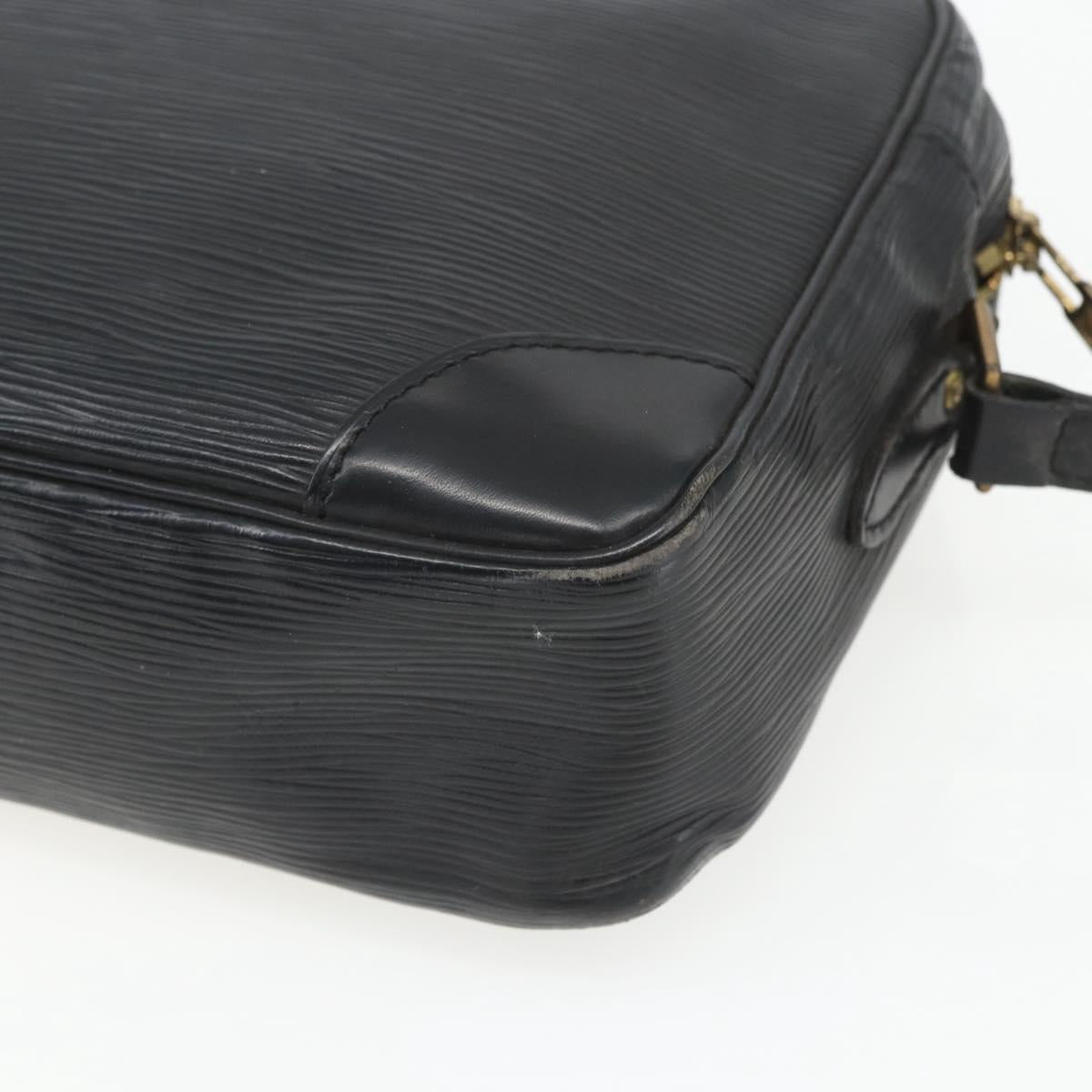LOUIS VUITTON Epi Trocadero 27 Shoulder Bag Black M52312 LV Auth 163359