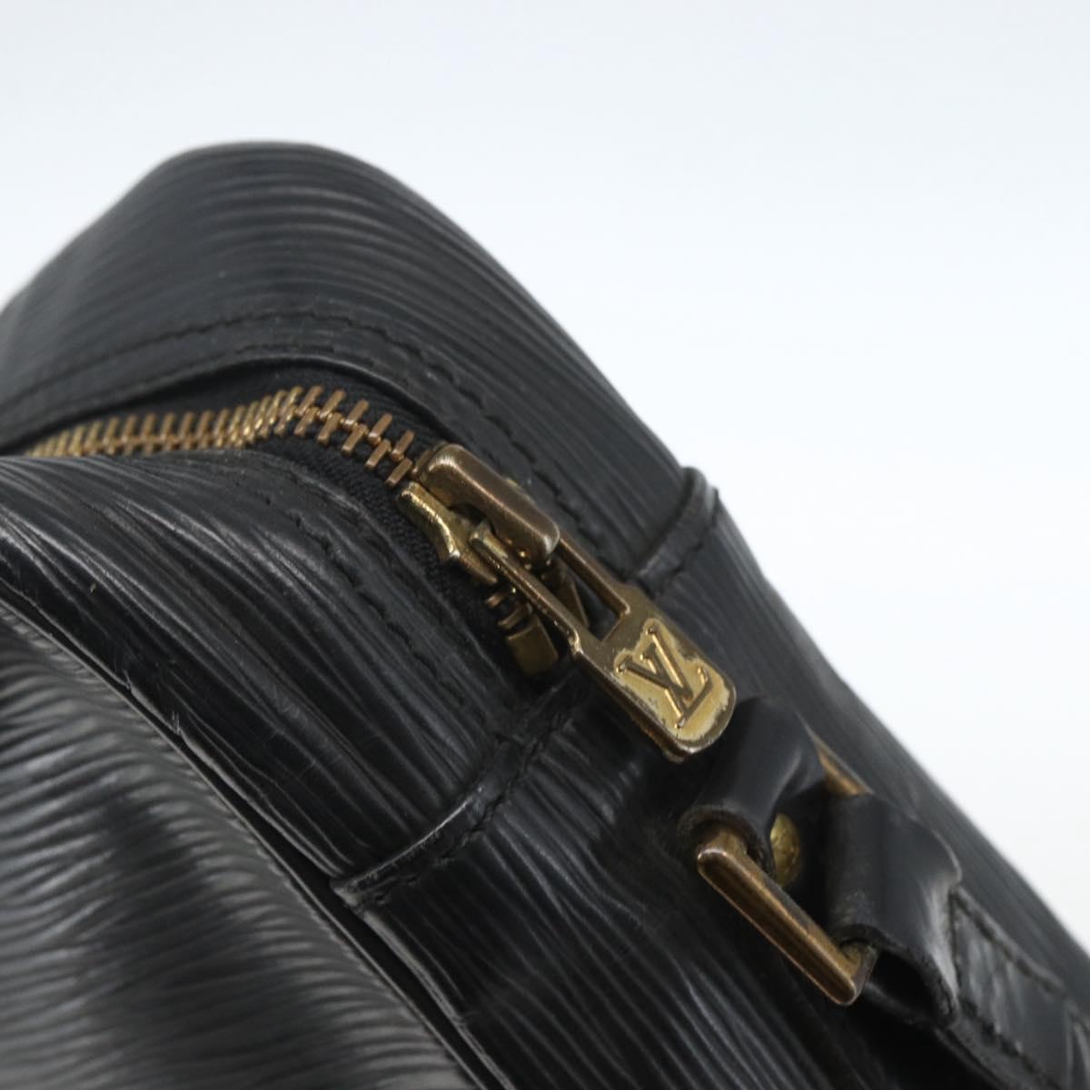 LOUIS VUITTON Epi Trocadero 27 Shoulder Bag Black M52312 LV Auth 163359