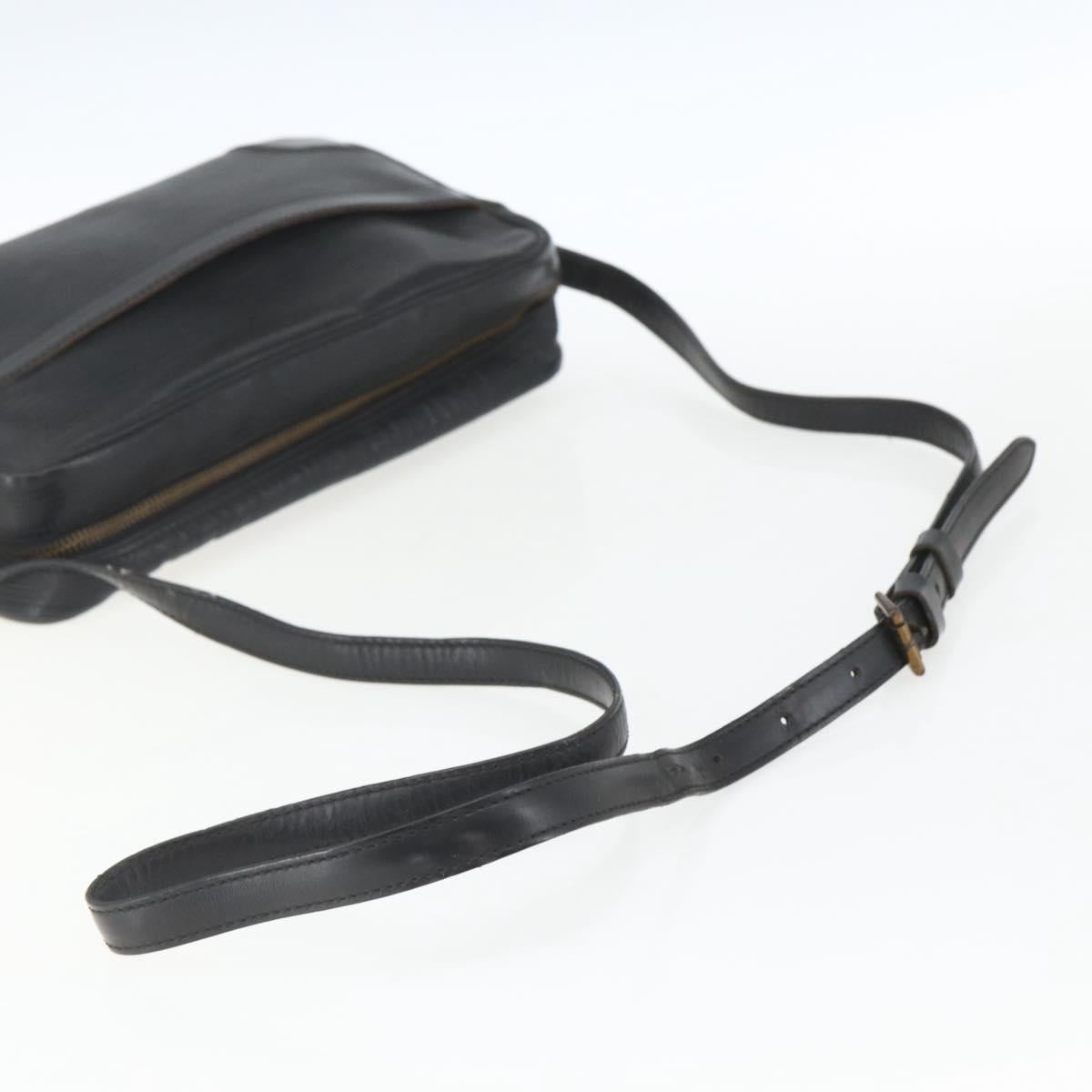 LOUIS VUITTON Epi Trocadero 27 Shoulder Bag Black M52312 LV Auth 163359
