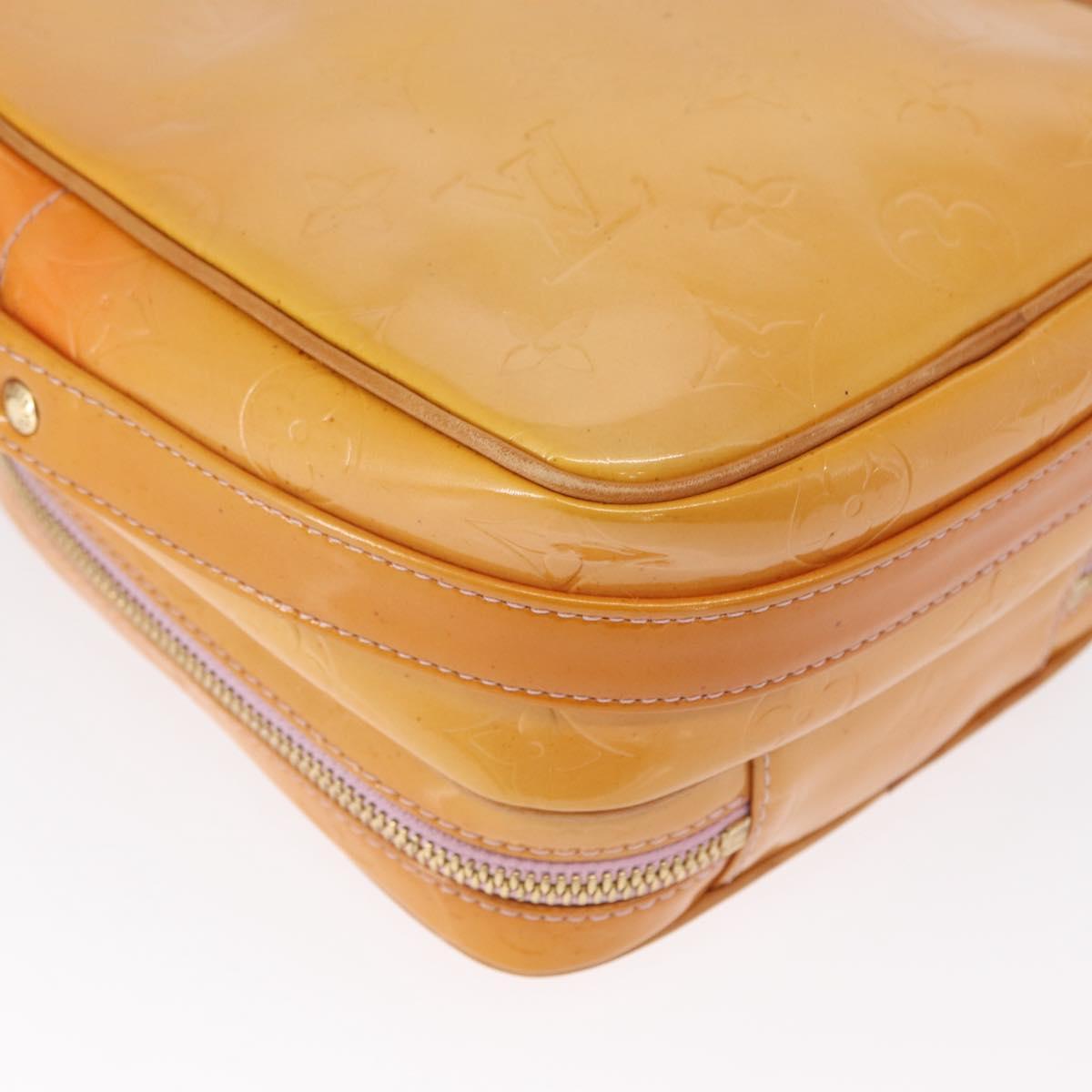 LOUIS VUITTON Monogram Vernis Wooster Bag Marshmallow Pink M91037 LV Auth 163360