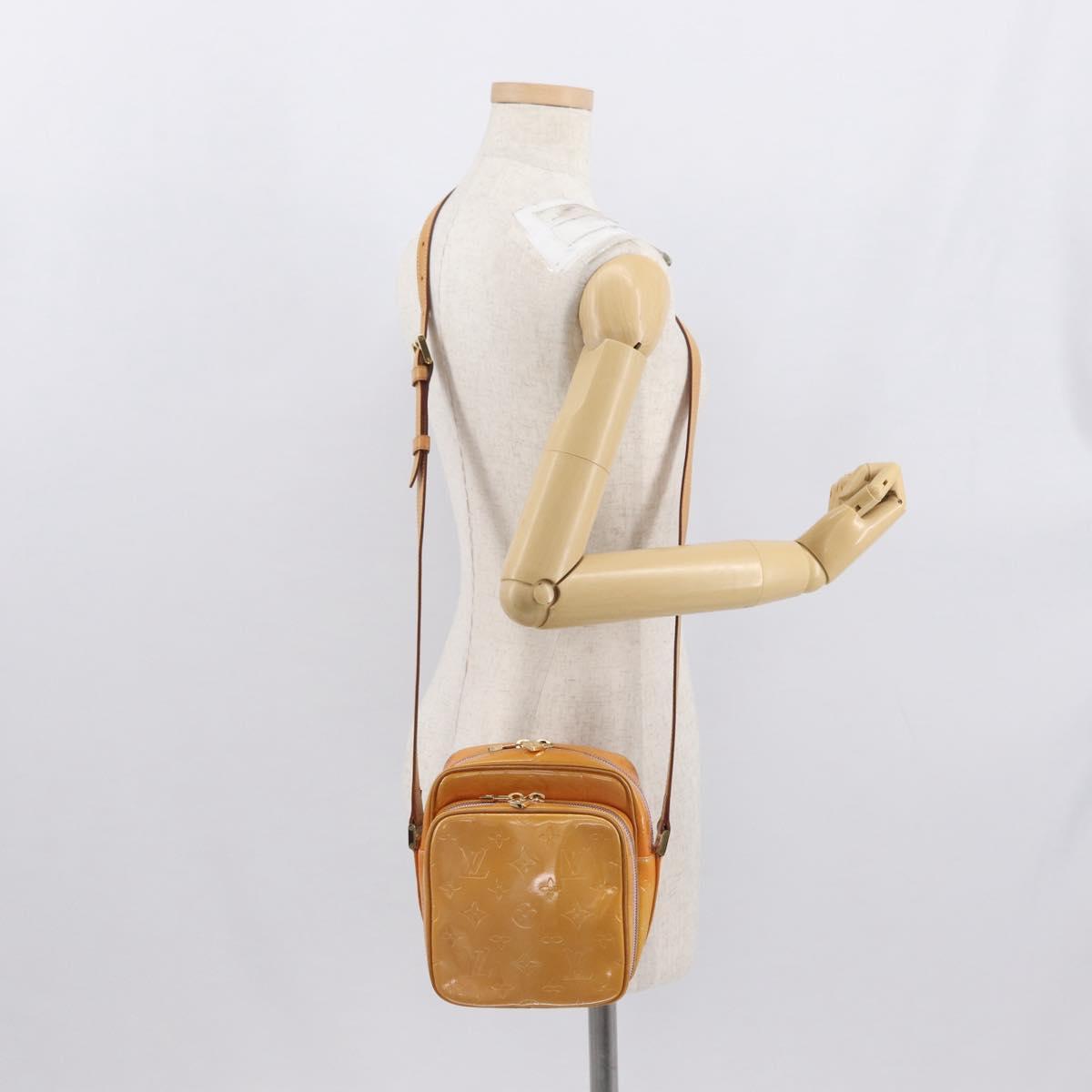 LOUIS VUITTON Monogram Vernis Wooster Bag Marshmallow Pink M91037 LV Auth 163360