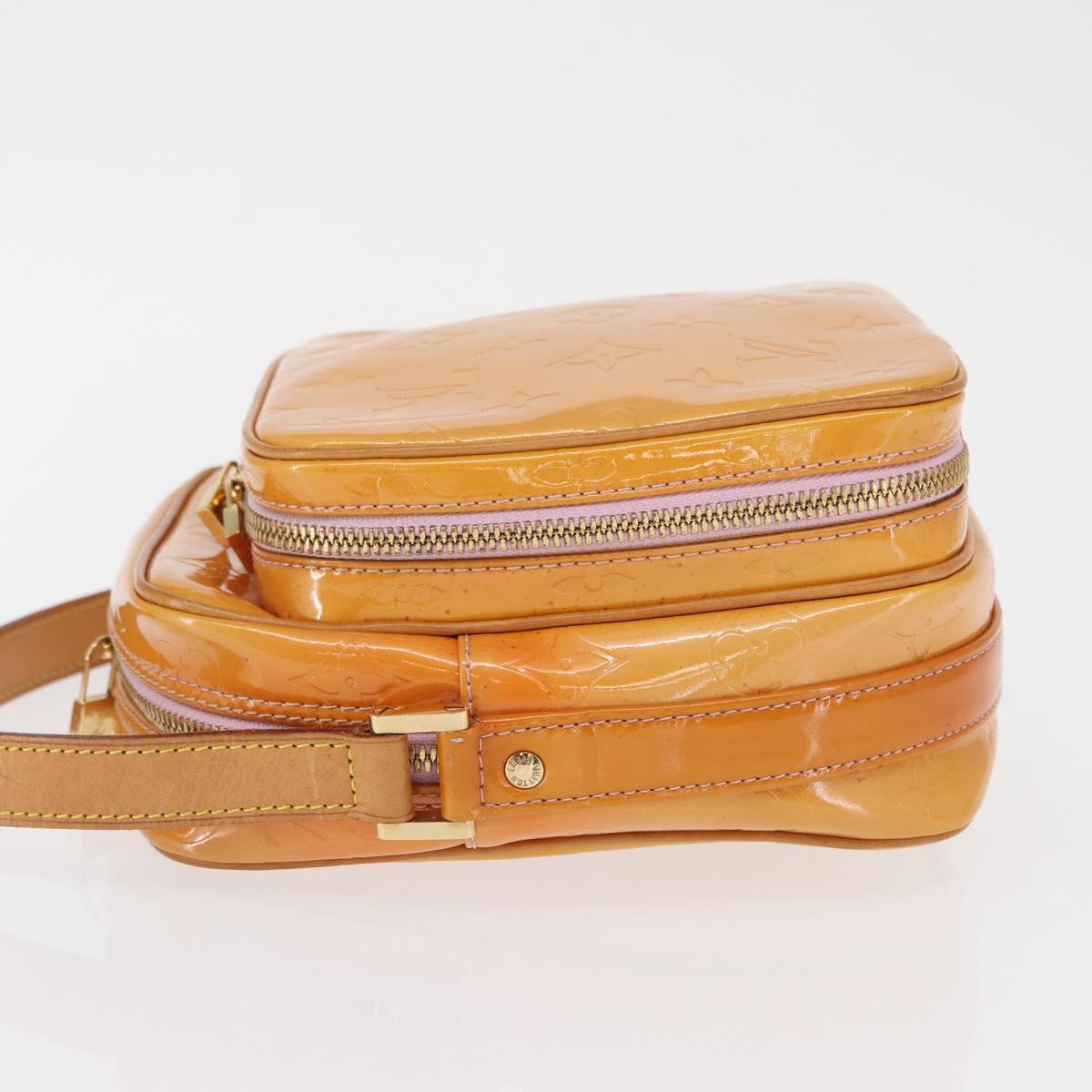 LOUIS VUITTON Monogram Vernis Wooster Bag Marshmallow Pink M91037 LV Auth 163360