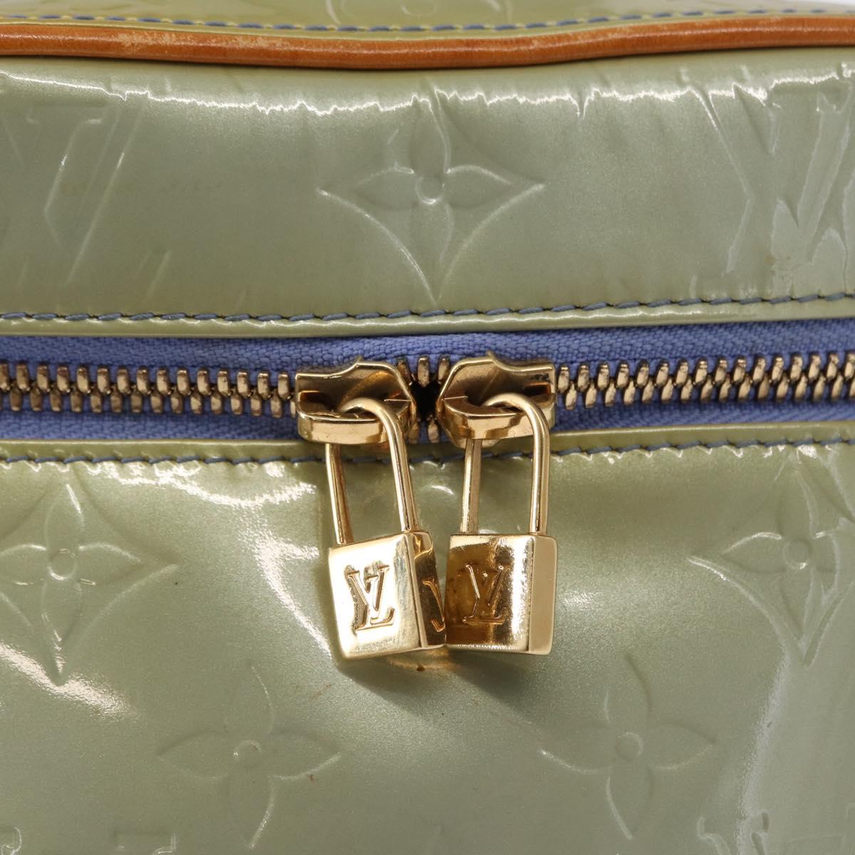 LOUIS VUITTON Monogram Vernis Sullivan Vertical Bag Lavande M91258 Auth 163369