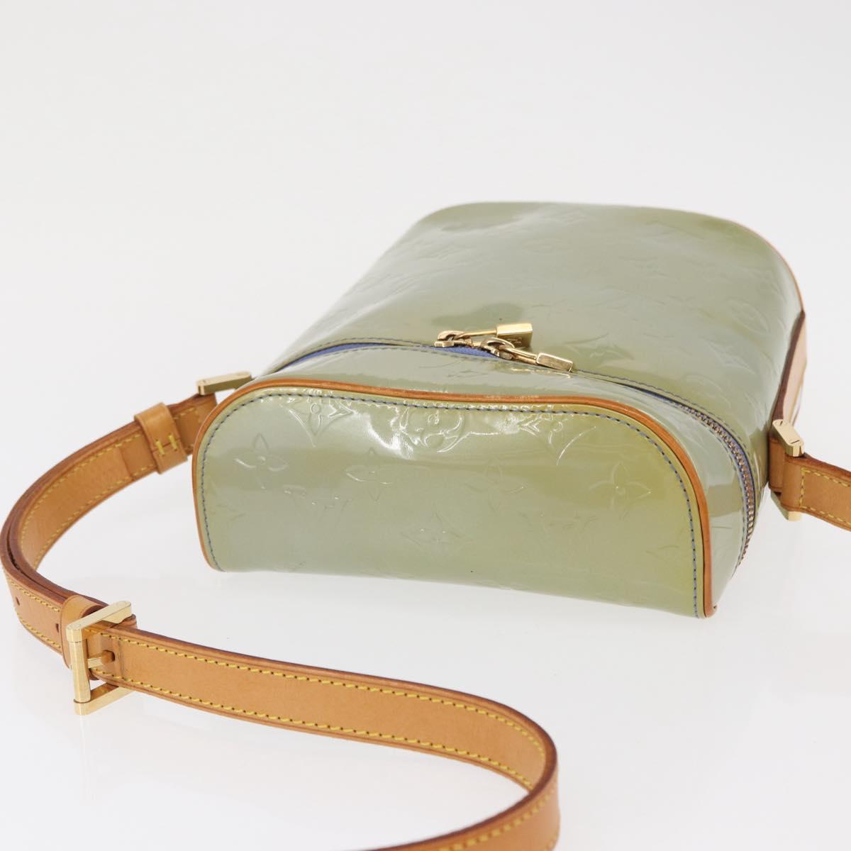 LOUIS VUITTON Monogram Vernis Sullivan Vertical Bag Lavande M91258 Auth 163369