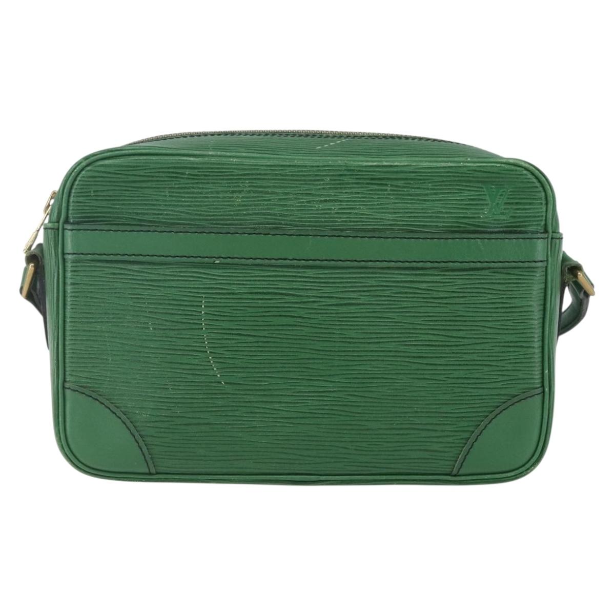 LOUIS VUITTON Epi Trocadero 23 Shoulder Bag Green M52304 LV Auth 163372