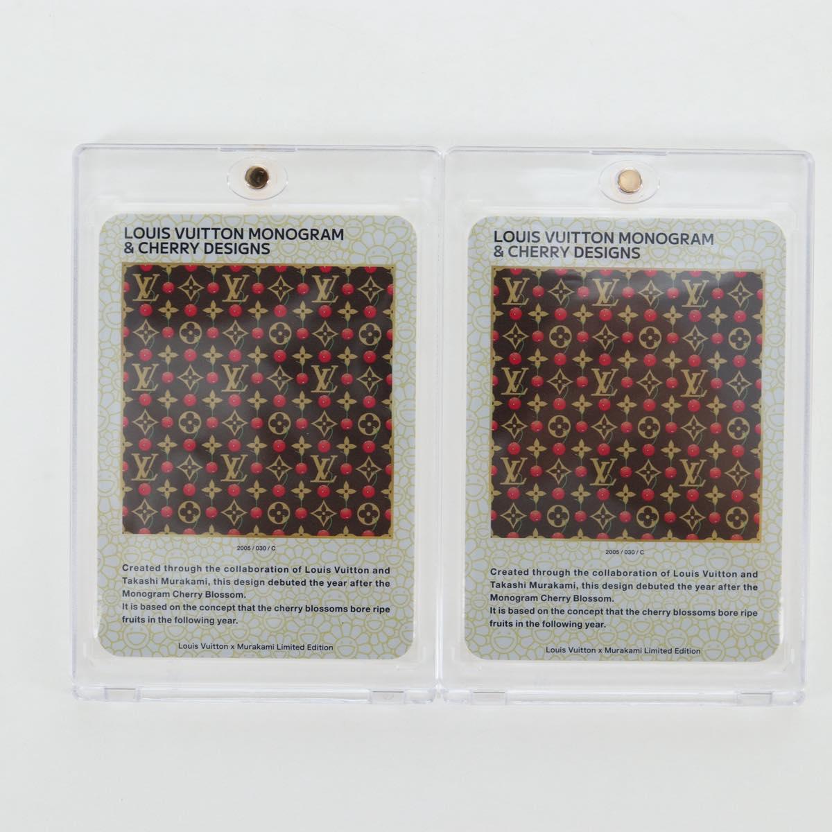 LOUIS VUITTON Trading Cards Takashi Murakami Multicolor LV Auth 163373SM