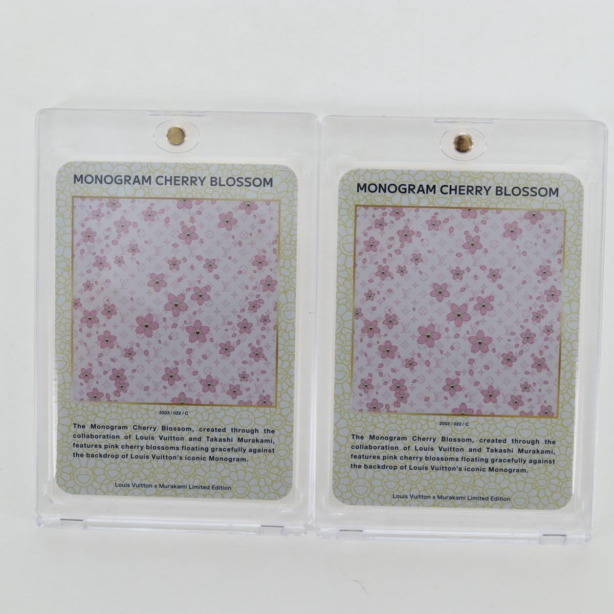 LOUIS VUITTON Trading Cards Takashi Murakami Multicolor LV Auth 163373SM