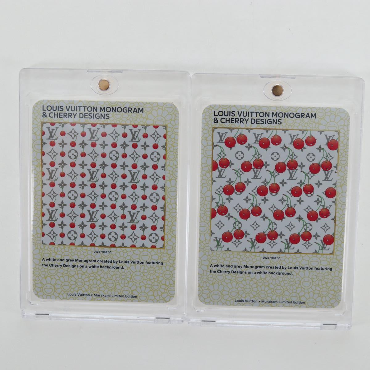 LOUIS VUITTON Trading Cards Takashi Murakami Multicolor LV Auth 163373SM