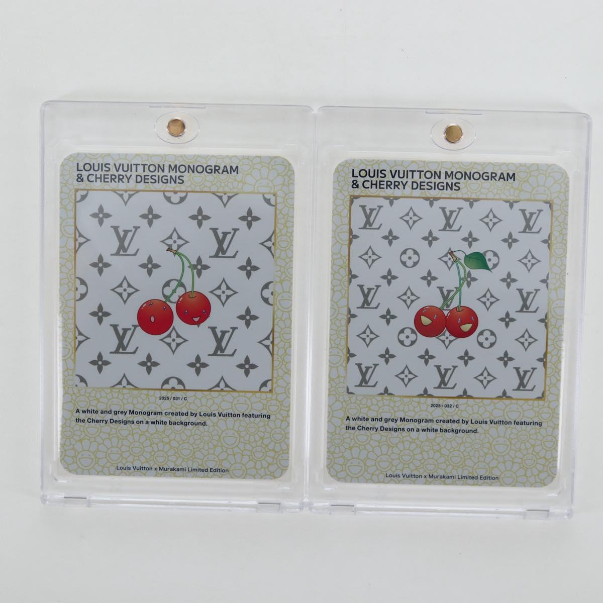LOUIS VUITTON Trading Cards Takashi Murakami Multicolor LV Auth 163373SM