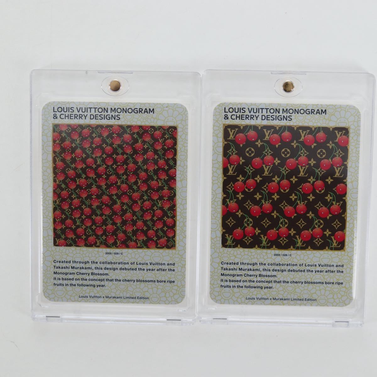 LOUIS VUITTON Trading Cards Takashi Murakami Multicolor LV Auth 163373SM