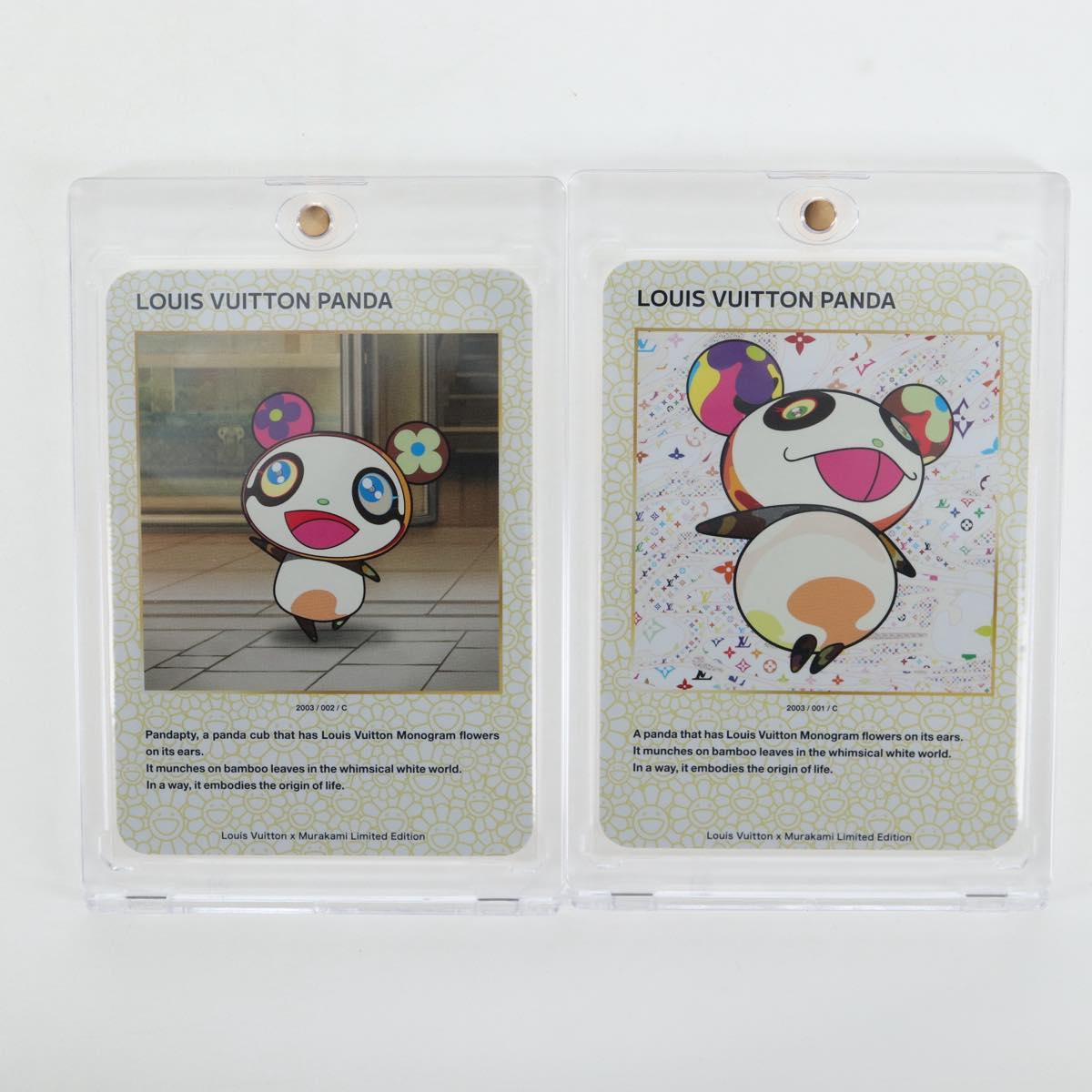 LOUIS VUITTON Trading Cards Takashi Murakami Multicolor LV Auth 163373SM