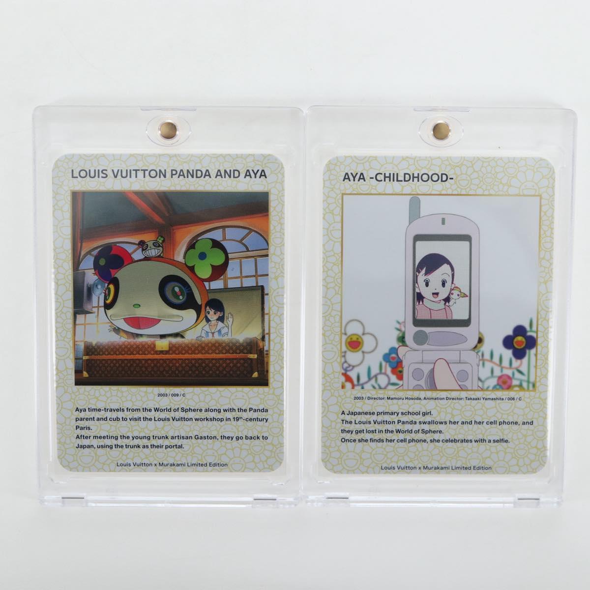 LOUIS VUITTON Trading Cards Takashi Murakami Multicolor LV Auth 163373SM
