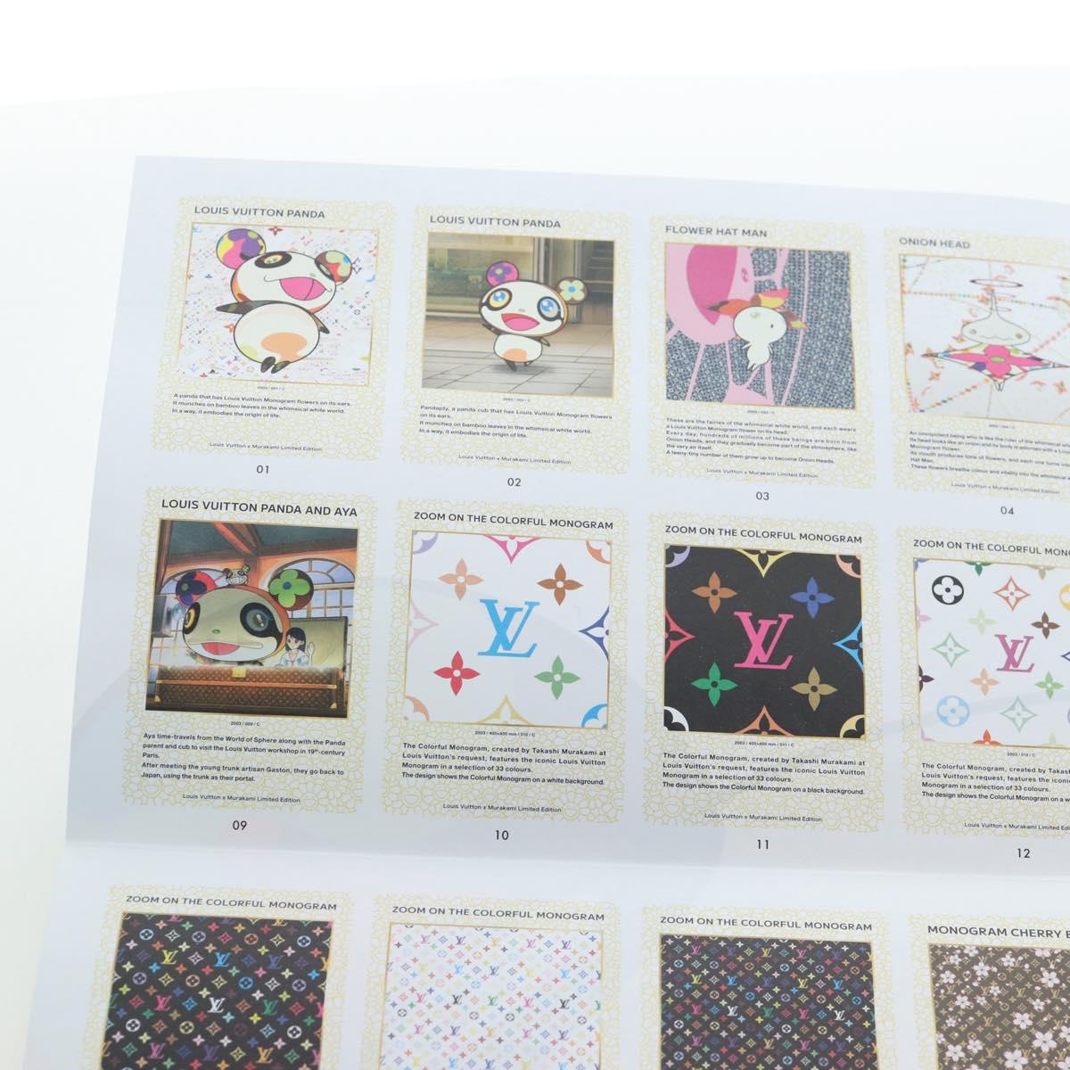 LOUIS VUITTON Trading Cards Takashi Murakami Multicolor LV Auth 163373SM