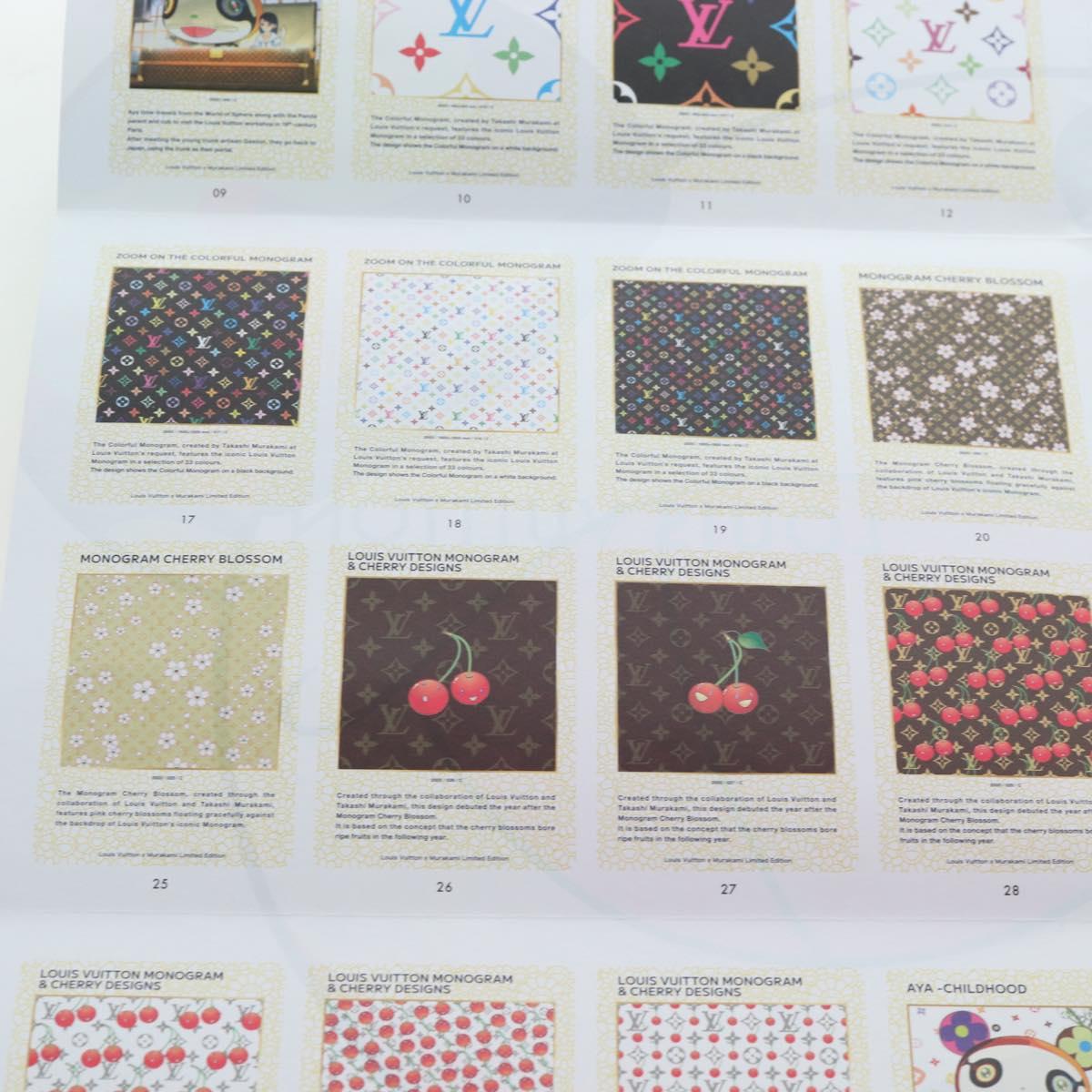 LOUIS VUITTON Trading Cards Takashi Murakami Multicolor LV Auth 163373SM