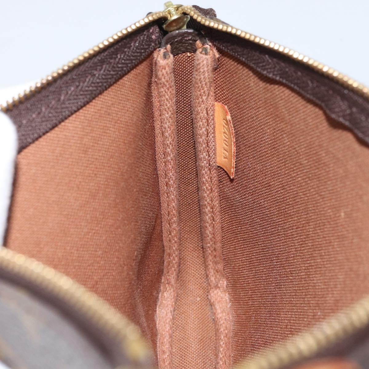 LOUIS VUITTON Monogram Pochette Accessoires Pouch M51980 LV Auth 163379