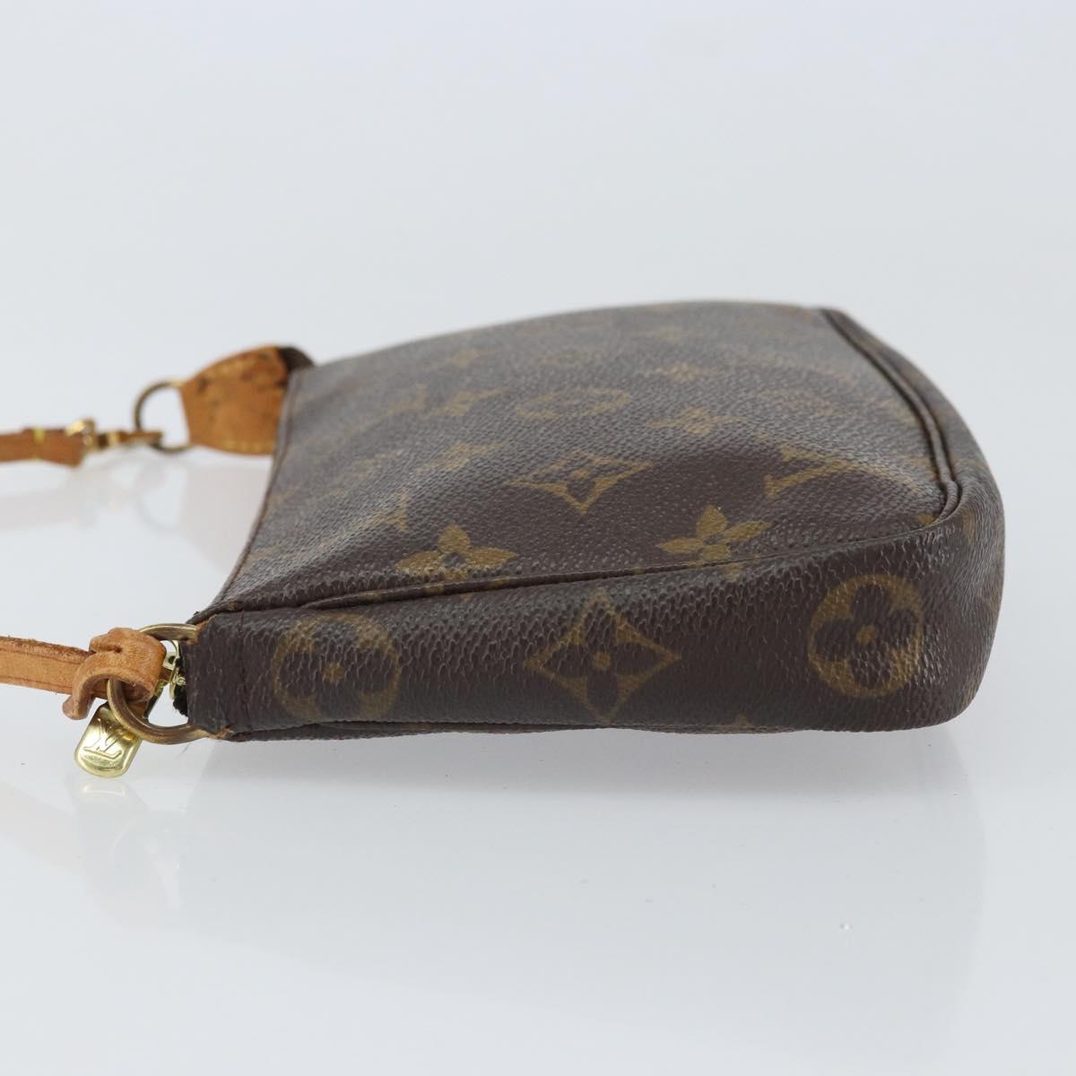 LOUIS VUITTON Monogram Pochette Accessoires Pouch M51980 LV Auth 163379