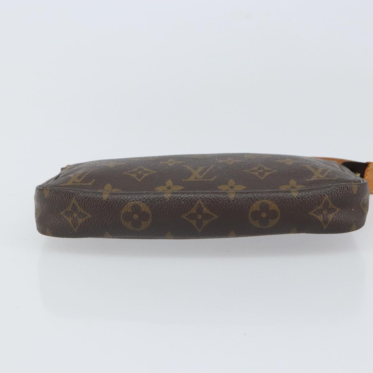 LOUIS VUITTON Monogram Pochette Accessoires Pouch M51980 LV Auth 163379