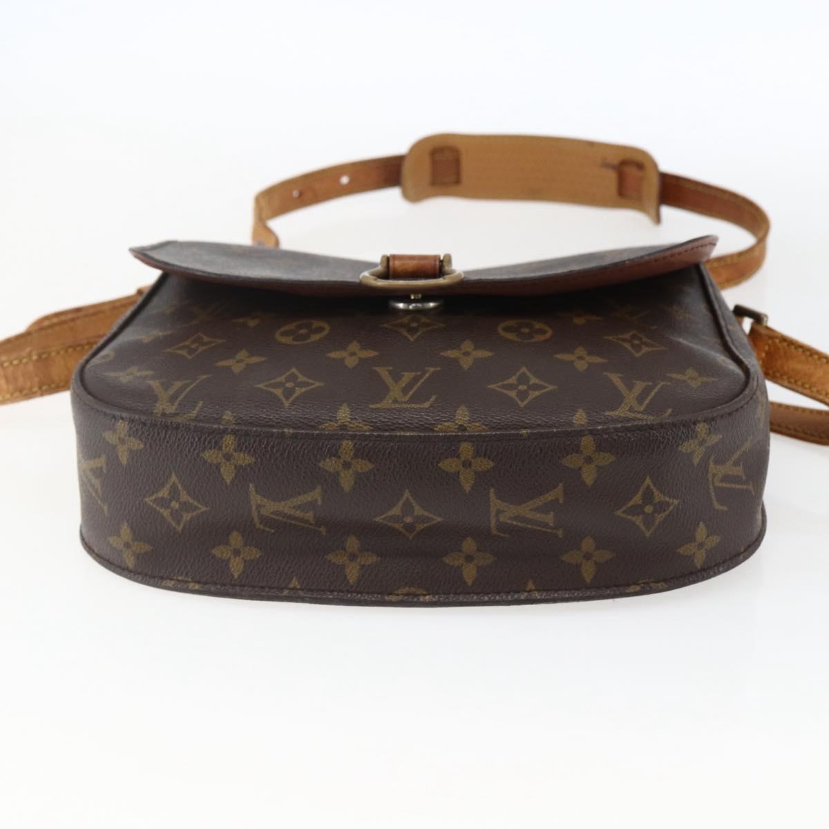 LOUIS VUITTON Monogram Saint Cloud GM Shoulder Bag M51242 LV Auth 163427
