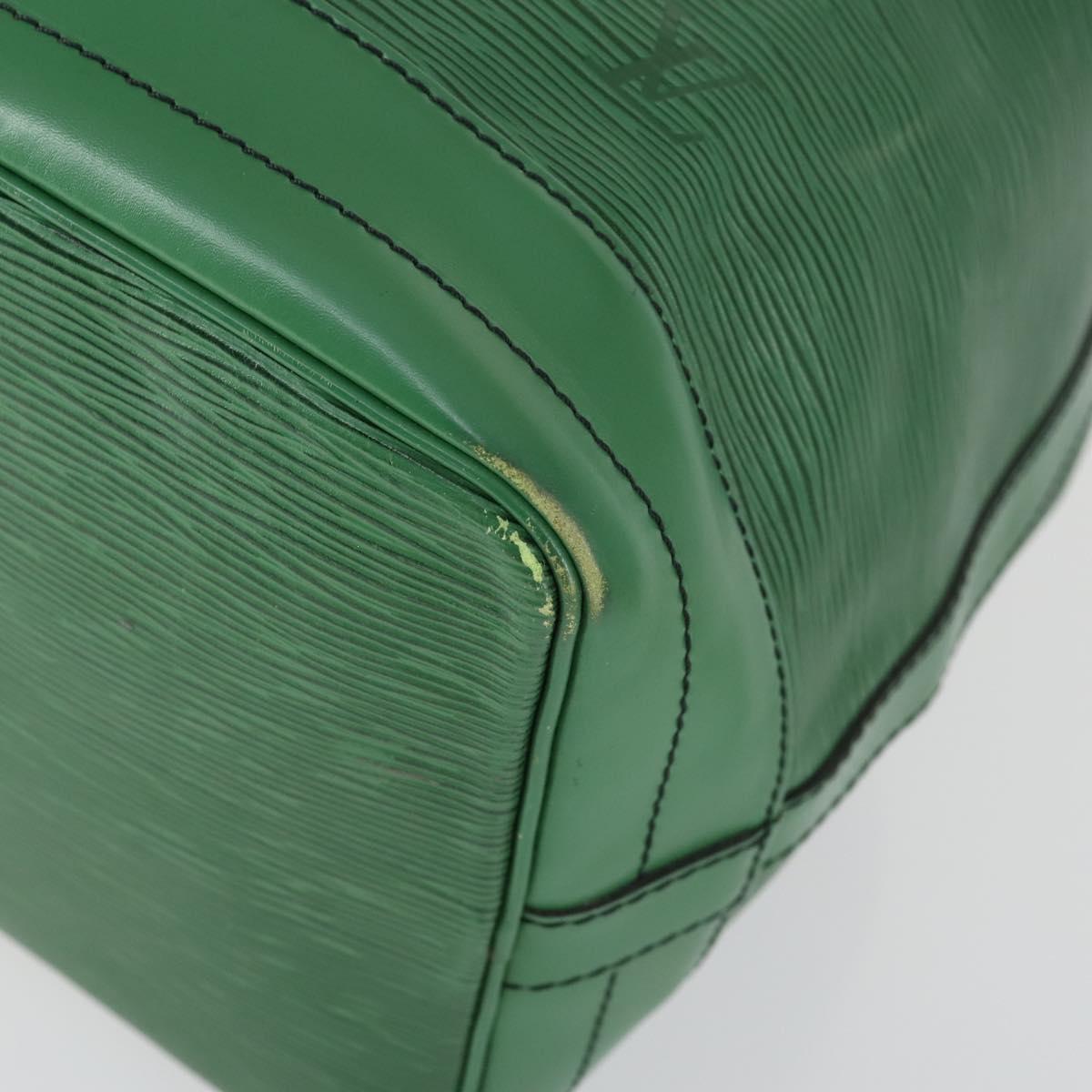 LOUIS VUITTON Epi Noe Shoulder Bag Green M44004 LV Auth 163431
